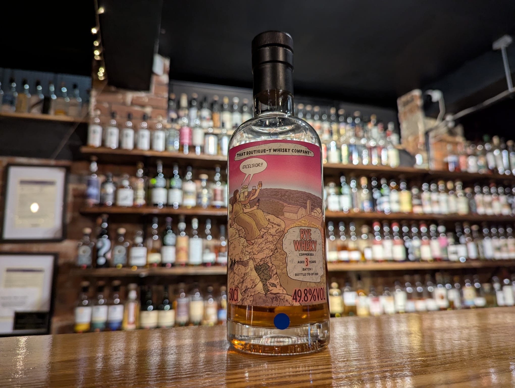 Coppersea 3 Year Old Rye - TBWC