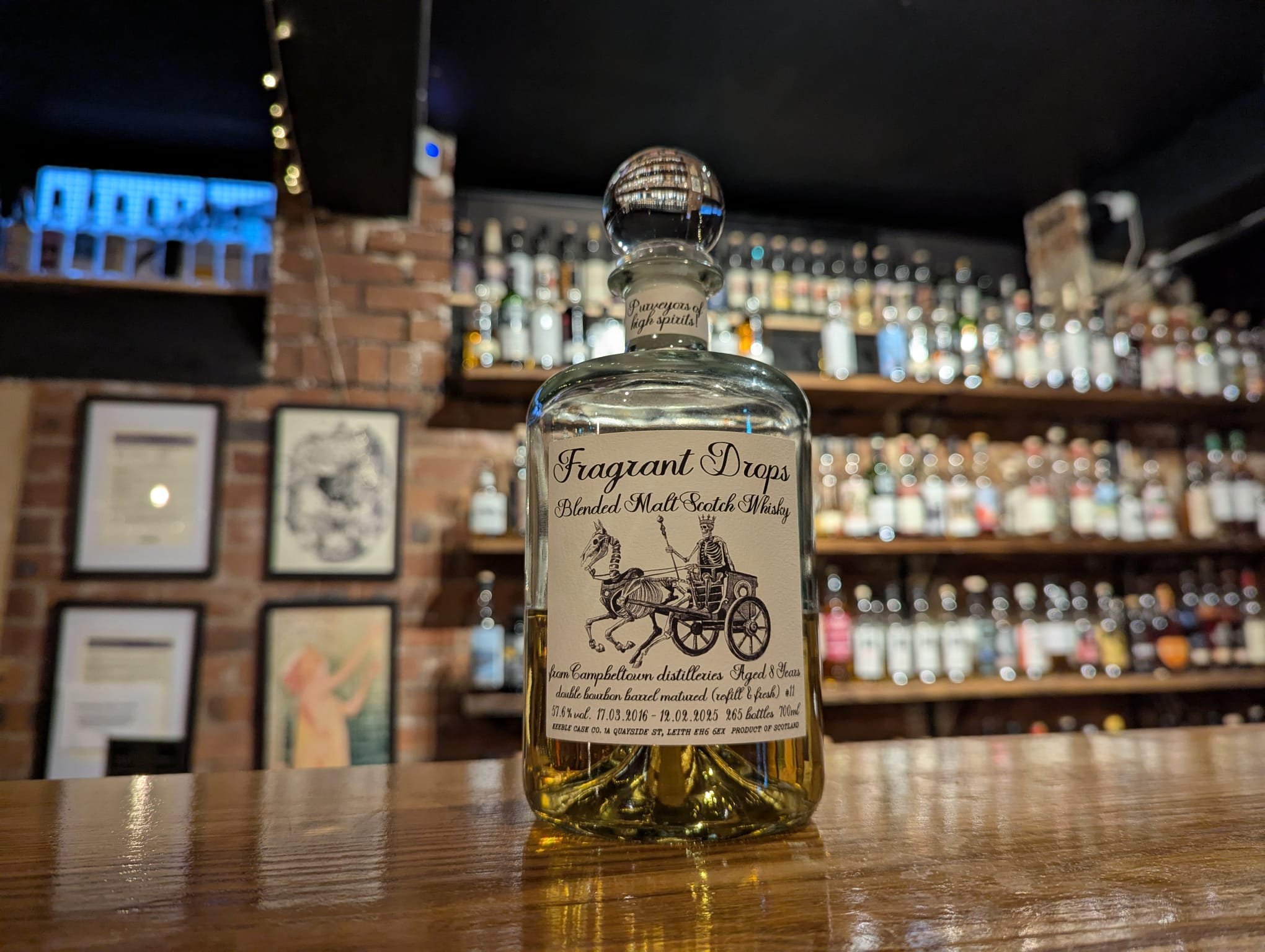 Campbeltown Blended Malt 8 Year Old, 2016 Vintage - Fragrant Drops