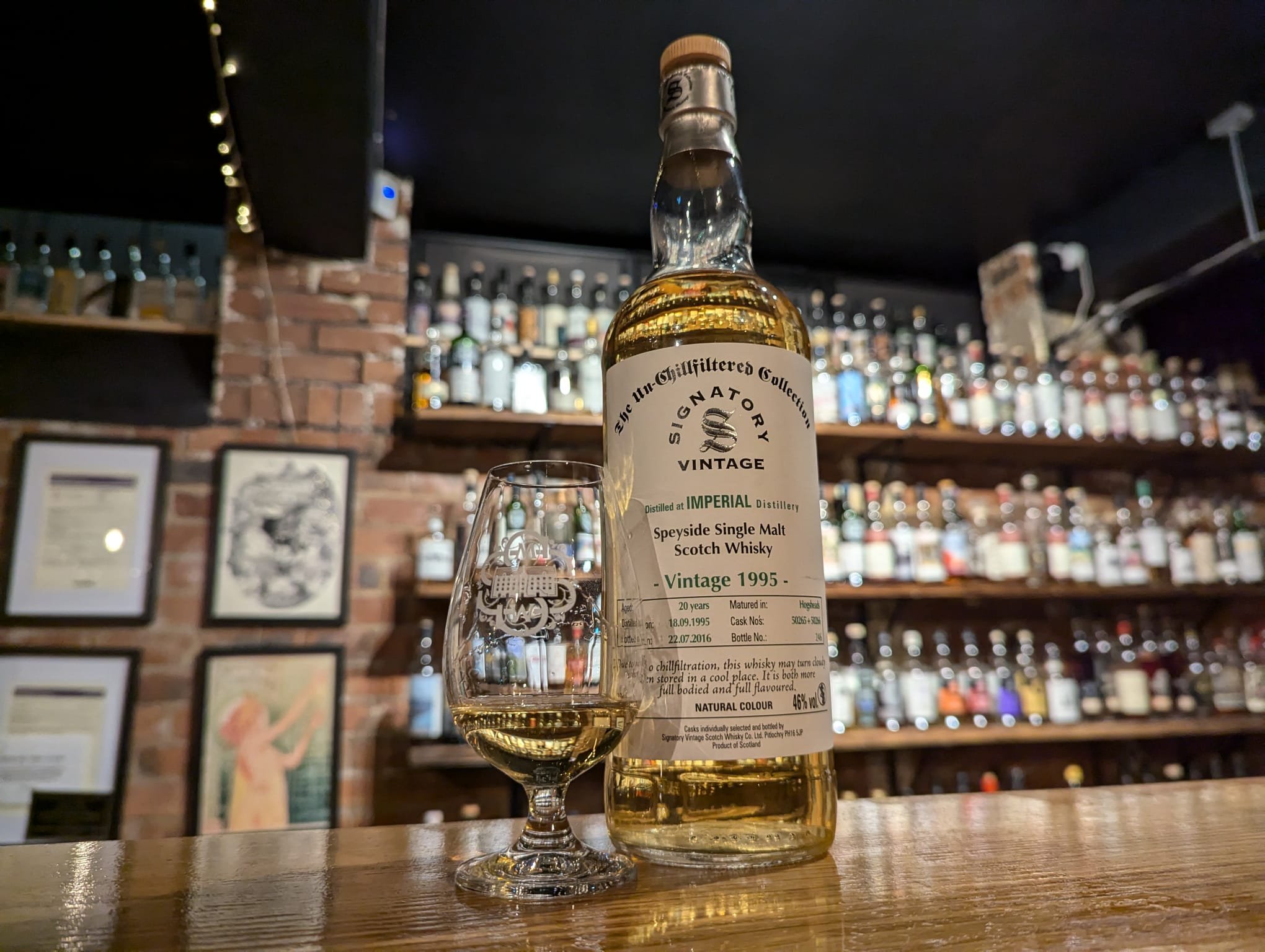 Imperial 20 Year Old, 1995 Vintage - Signatory Vintage