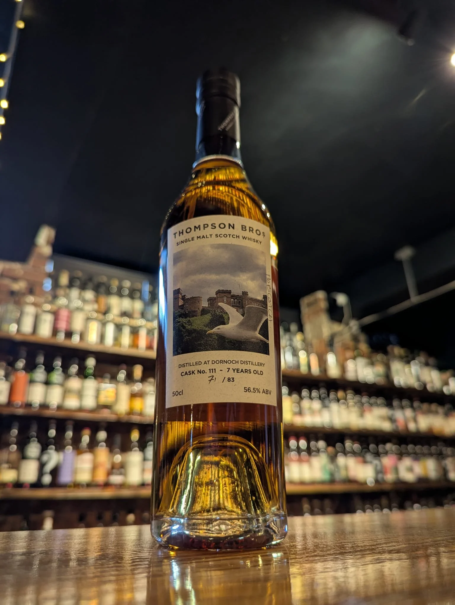 Dornoch 7 Year Old, 2018 Vintage - Official (Cask 111) ONE PER PERSON