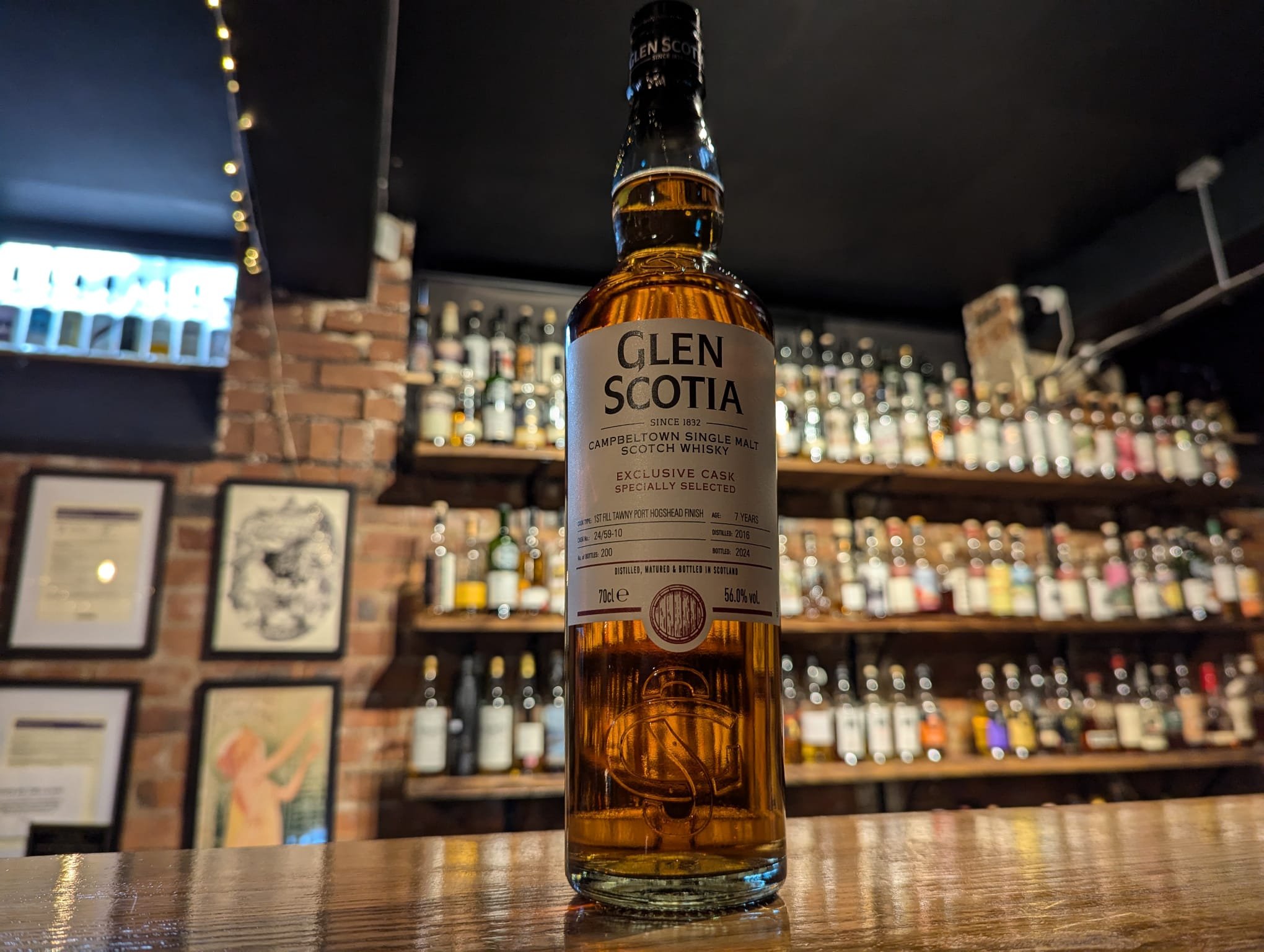 Glen Scotia 7 Year Old Single Cask, Distillery Exclusive