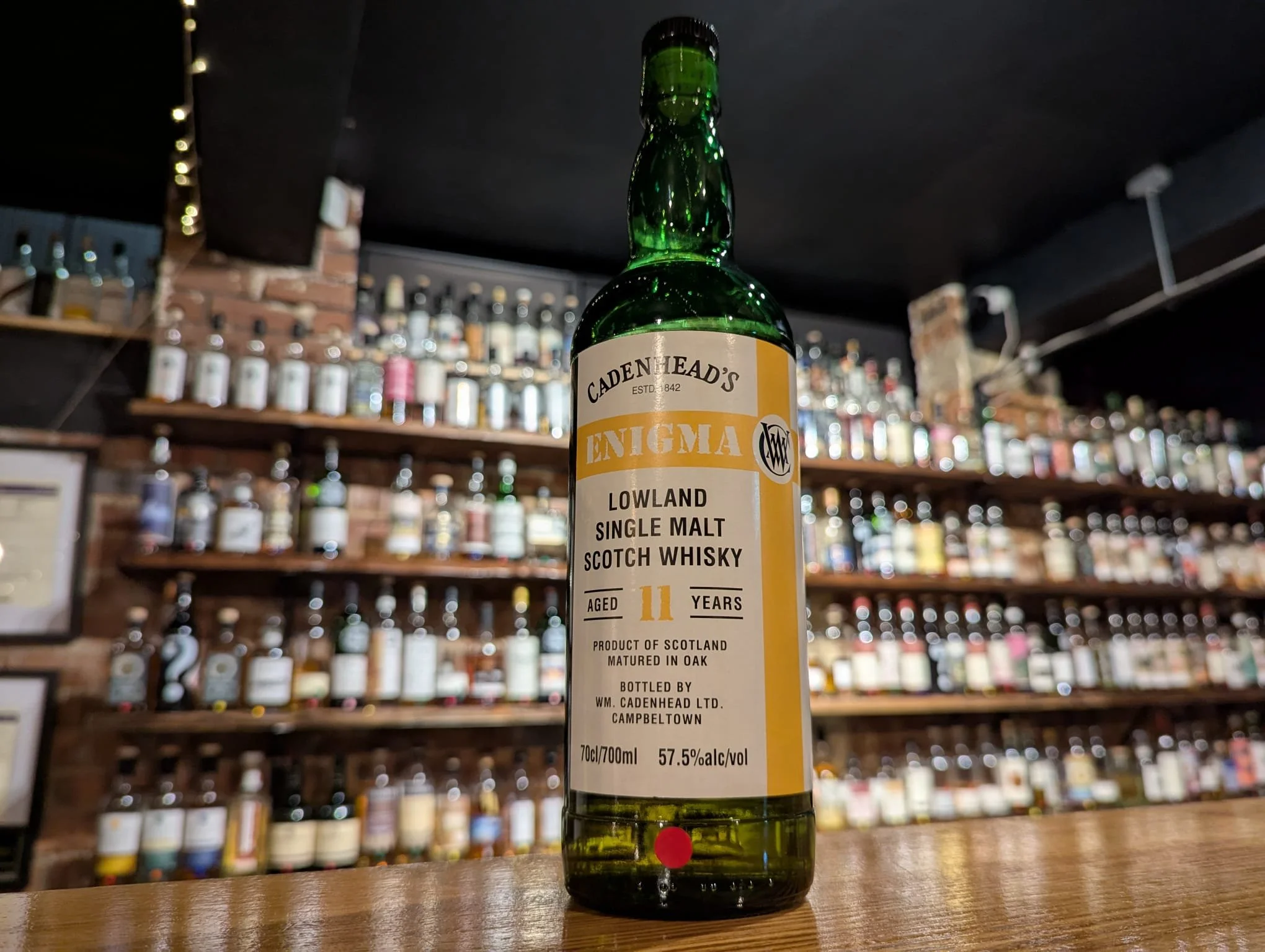 Cadenhead’s Lowland 11 Year Old (Enigma)