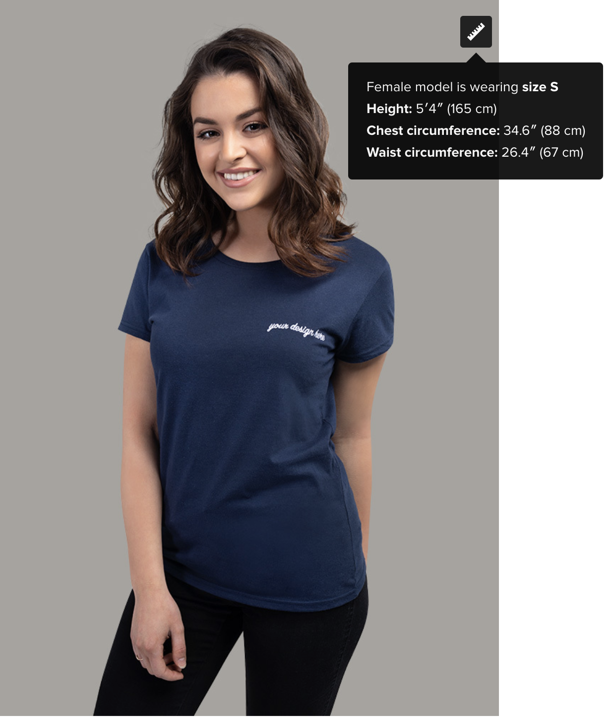 Women's T, Anvil 880, Model.png