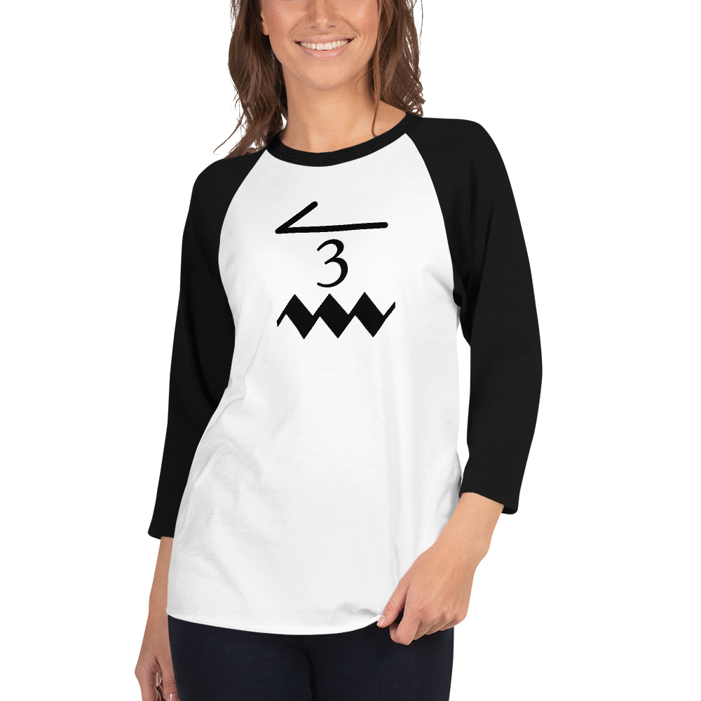3/4 Sleeve Raglan Shirt [Triple Chop]