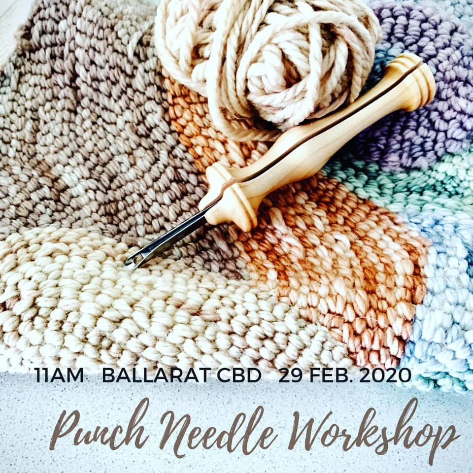 Punch Needle Workshop Ballarat