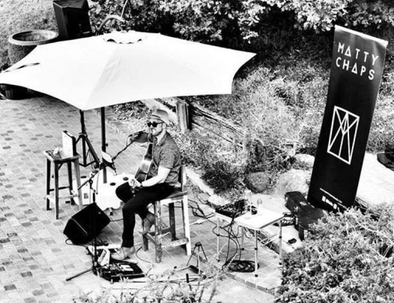 Matty Chaps Live on the Boatshed Deck