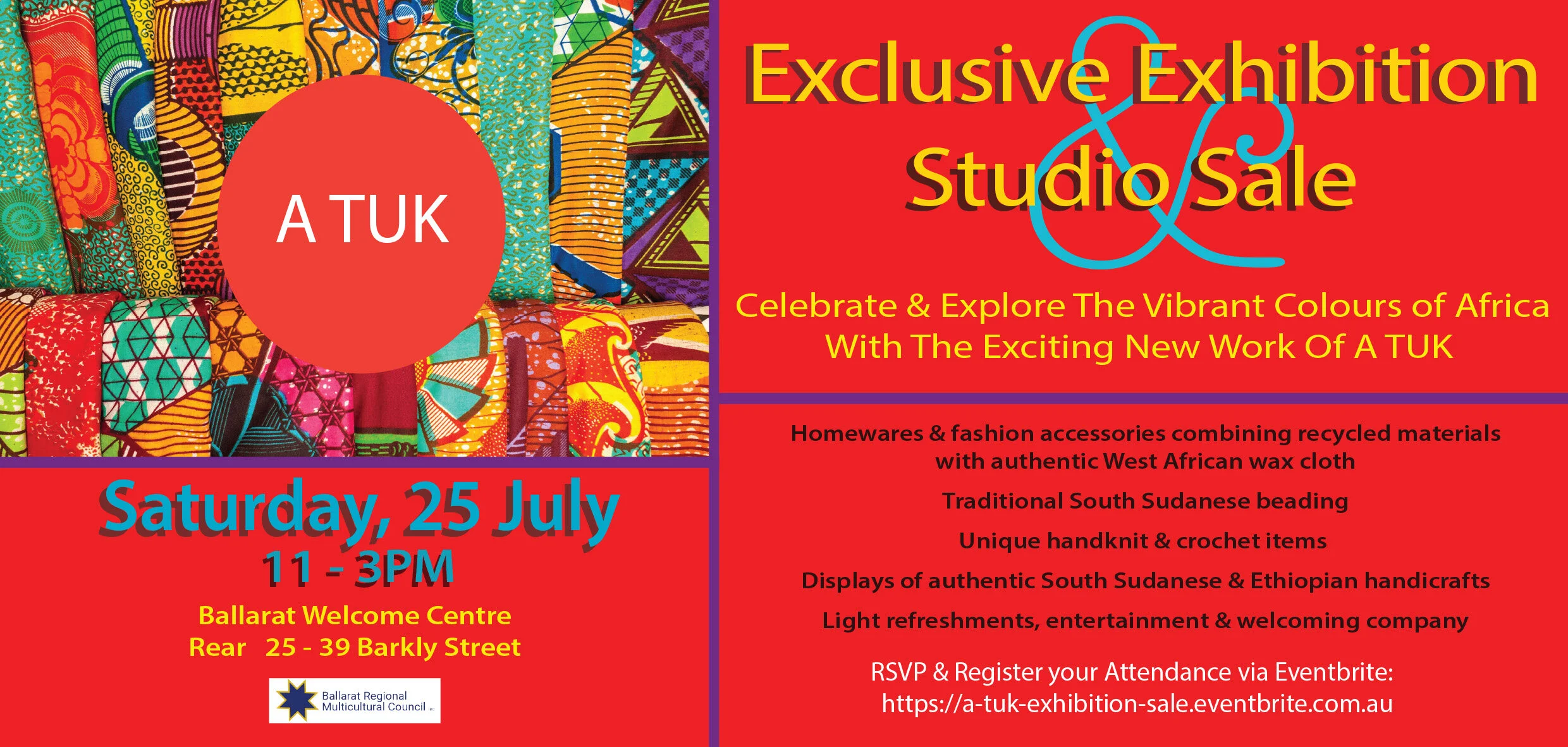 A TUK Exclusive Exhibition &amp; Studio Sale