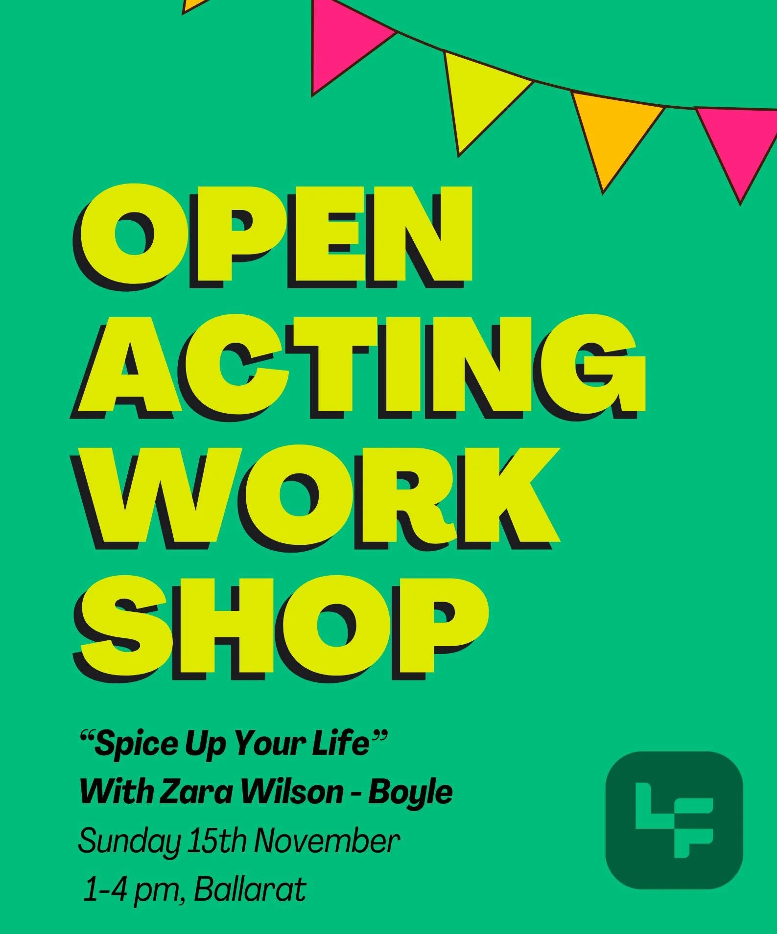 Open Acting Workshop by LadderFrame Theatre Collective