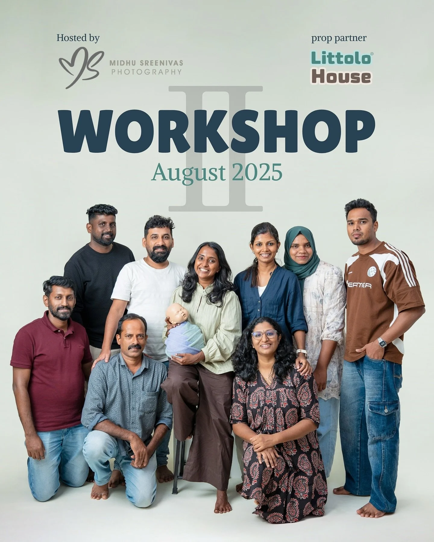 What a wonderful experience it has been! I&rsquo;m so grateful to have met such a beautiful bunch of people who came with genuine curiosity &mdash; wanting to understand the heart and responsibility of newborn photography, beyond just the technical s