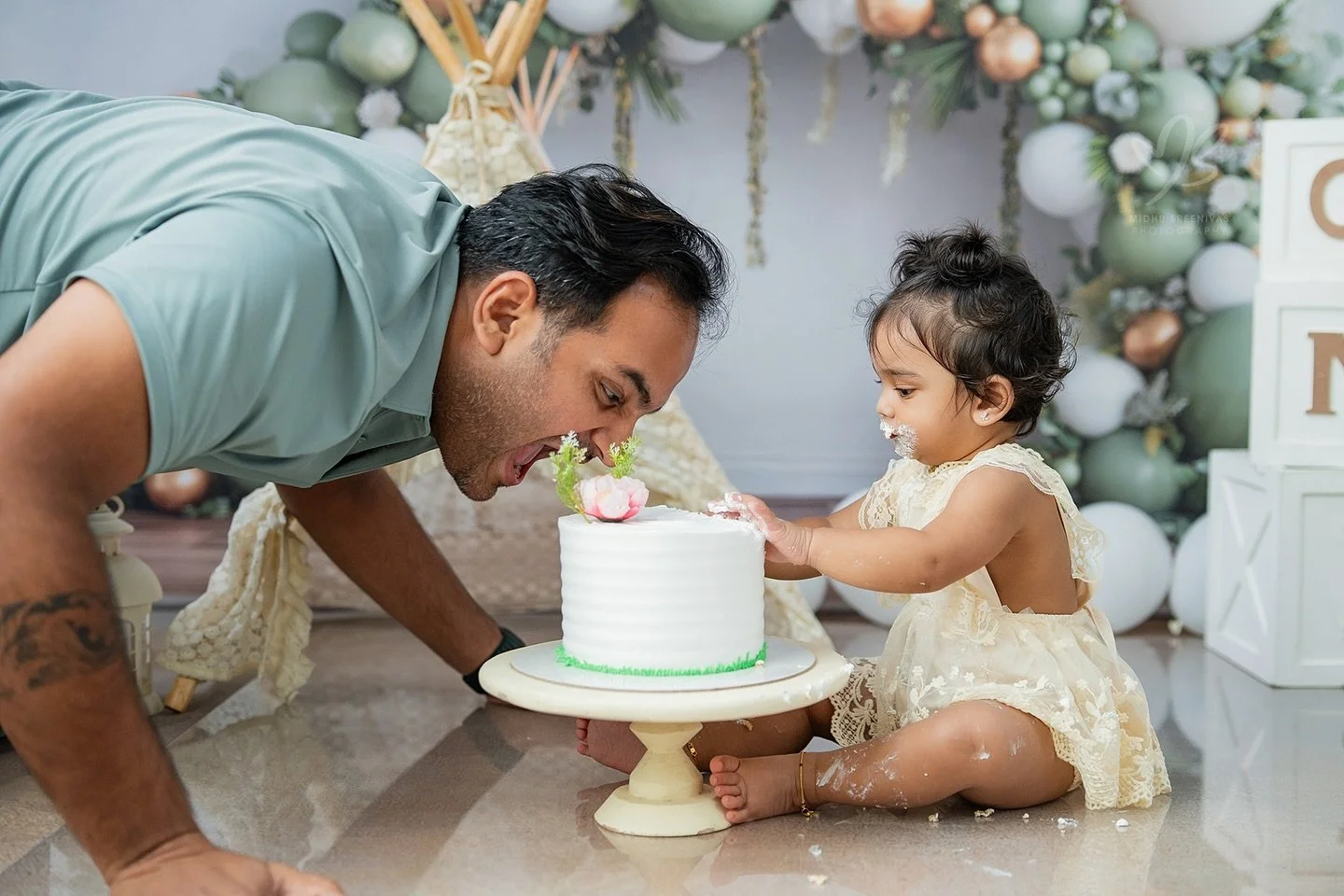 Dad: &lsquo;Just checking for quality control, sweetie. Don&rsquo;t mind me.&rsquo; 😃