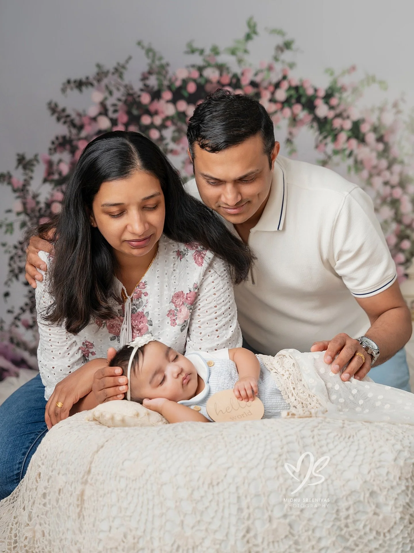 Plot twist: the baby called it a wrap before I did! 😄 But honestly &mdash; after making mama and papa wait 10 whole years, this tiny boss has earned every nap. Welcome to the world, little one. 🤍