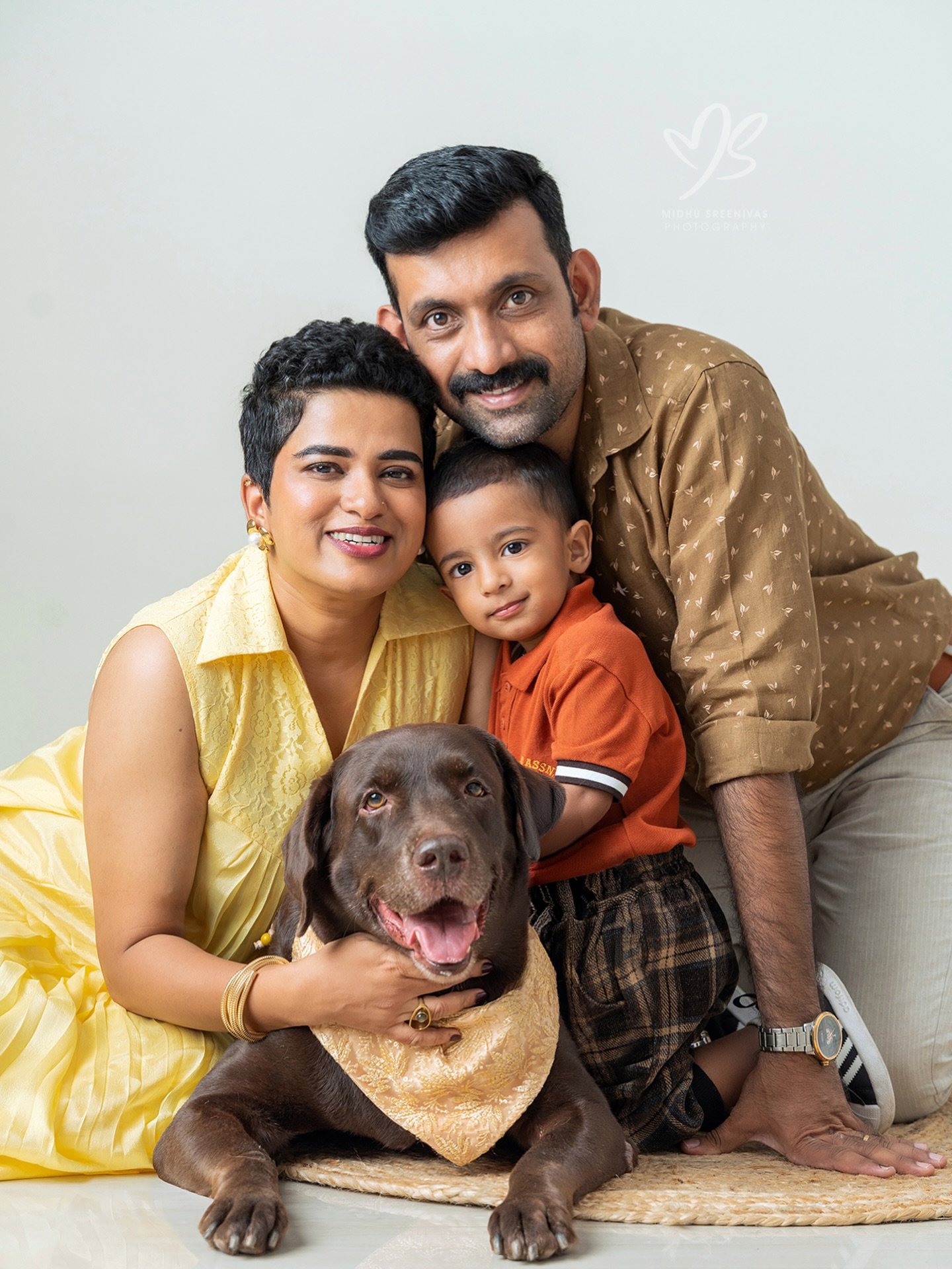 Where love lives, paws belong too 🤎🐾
A family portrait is never complete without the one who is part of every cuddle, every moment, every memory.

#familywithpets #petstargram #petsofinstagram #homeiswhereyourheartis #midhusreenivasphotography