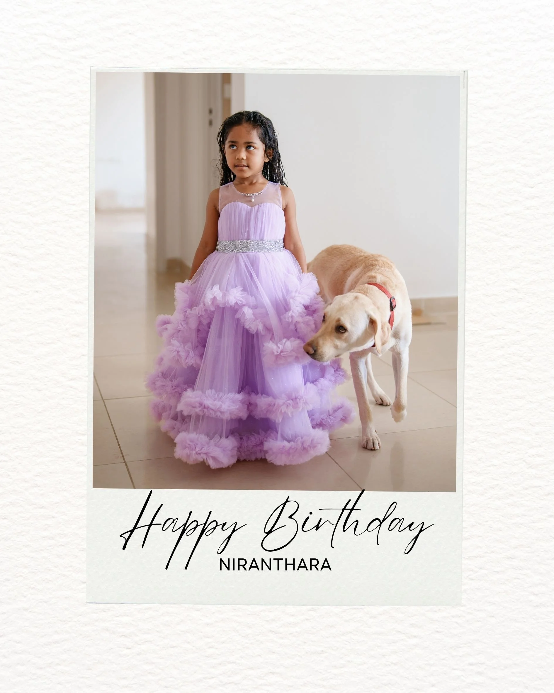 Not every birthday memory comes from the cake-cutting.

Sometimes it&rsquo;s in the getting ready, the laughter at home, a quick Kalari session with Appa, and a few extra hugs for Kadbu before heading out.

A little glimpse into Niranthara&rsquo;s bi