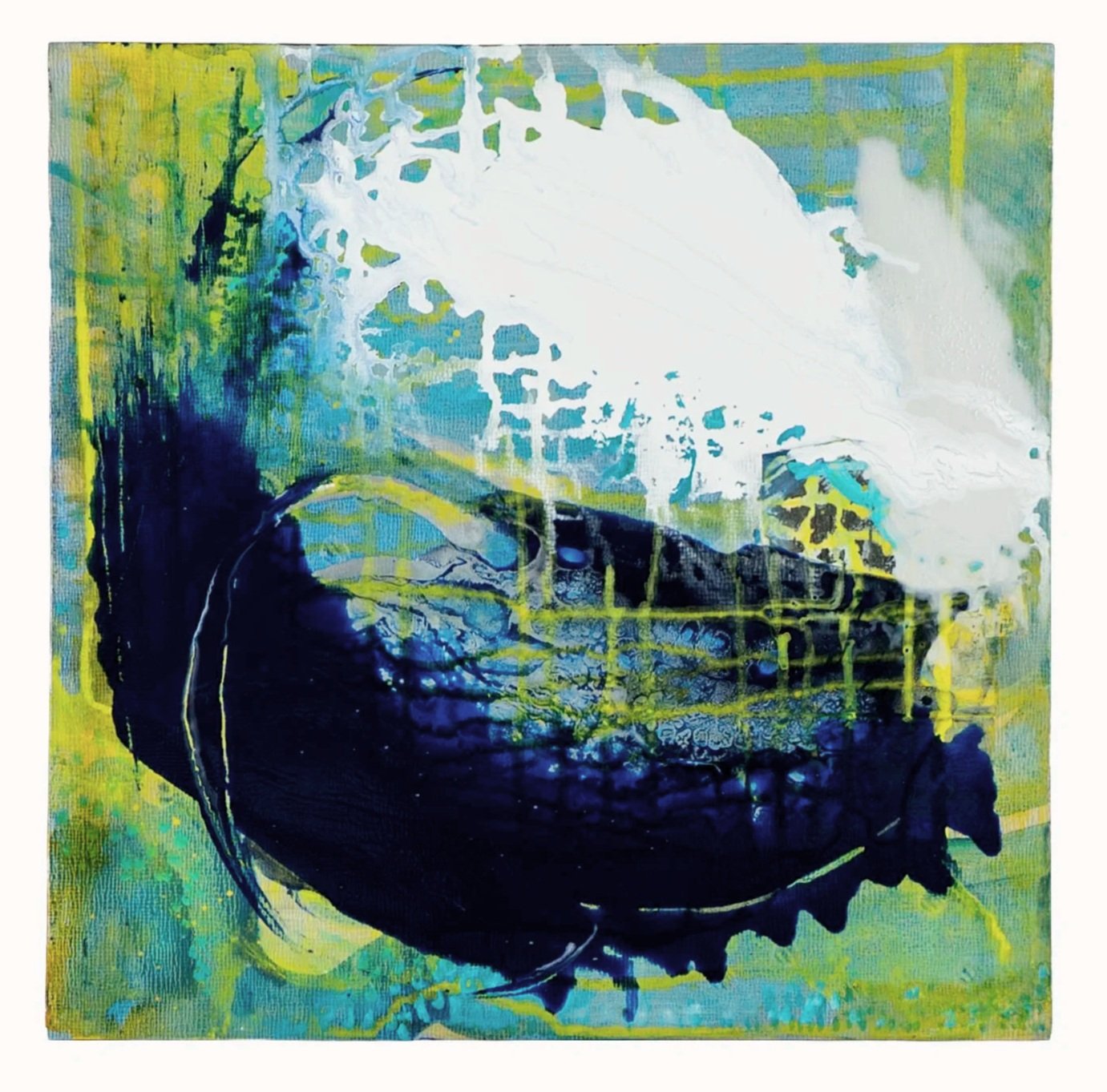 portal, acrylic on panel, 12x12, 2025, $275