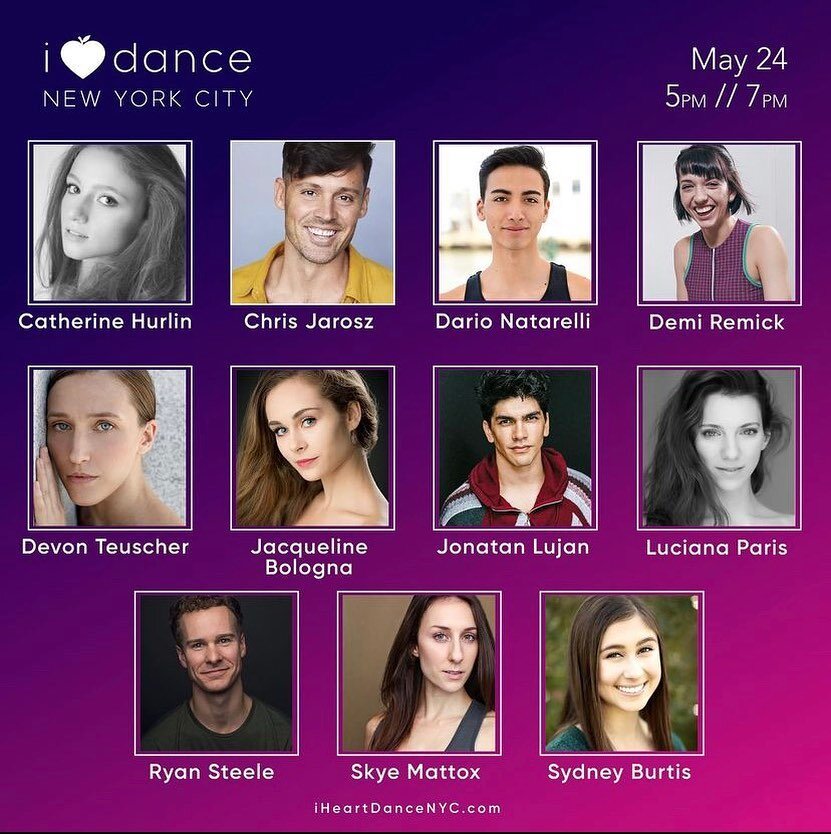 Wow, what an honor to be presenting work at @iheartdancenyc on the roof of the @theempirehotel! 🙀🙌 thank you to @soulforhire &amp; @melissagerstein for making this happen. Both of you are queens! 🍎🗽

There are still streaming tickets available fo