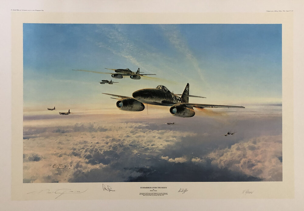 Lithograph Combat Over the Reich by Robert Taylor - #261 of 750