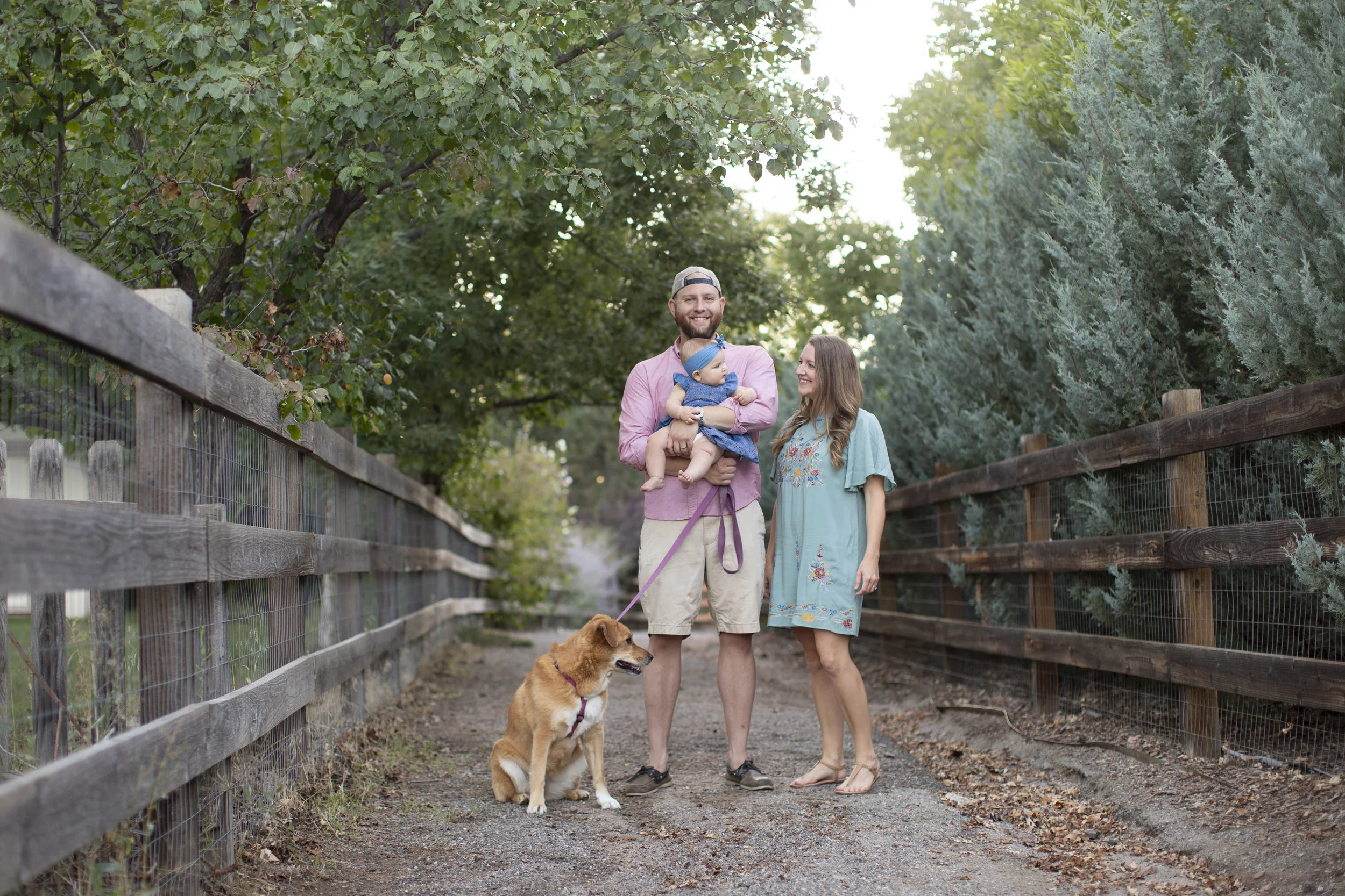 1 Guy + 1 Gal + 1 Pup + 1 Baby = 6 Great Years  