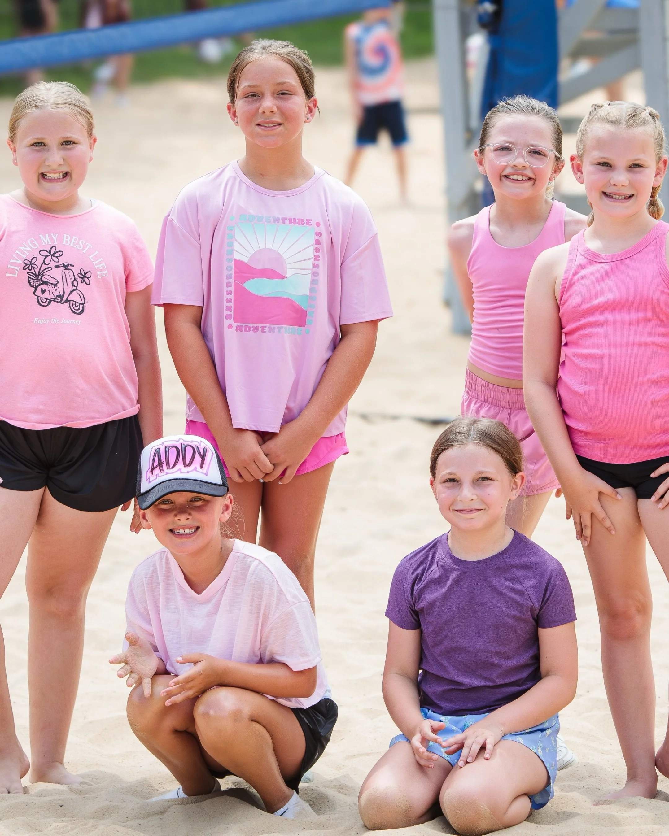 A sweaty but successful first sand volleyball game today! Loved watching these girls in action! 
#cincinnatisand #milfordohio #sandvolleyball