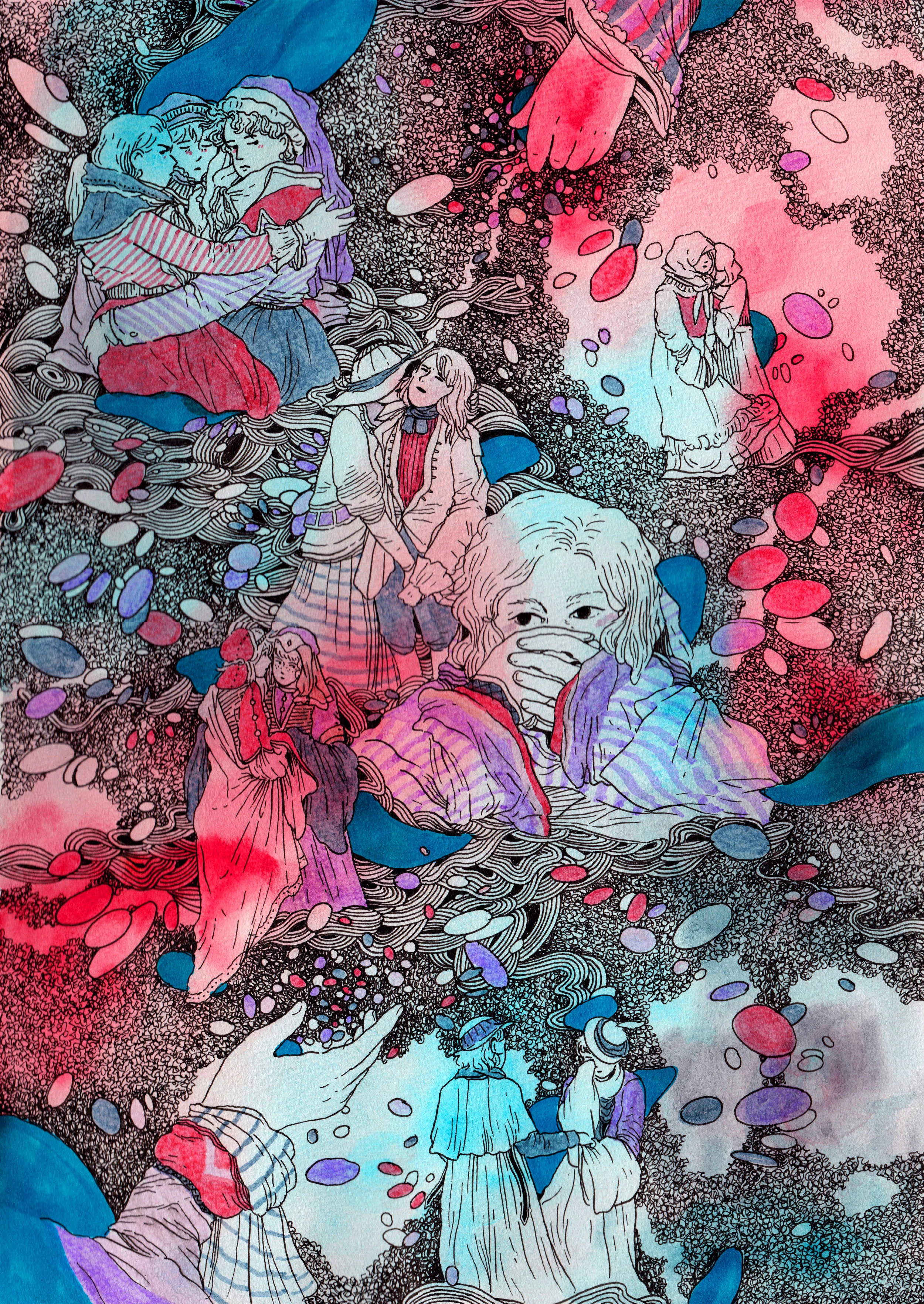 When I was coloring this, I really wanted candy.