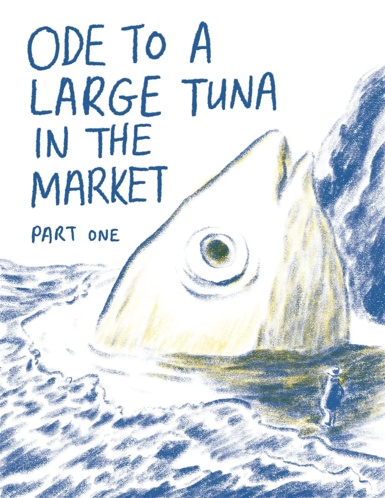 Poetry Comics - Ode to a Large Tuna in the Market