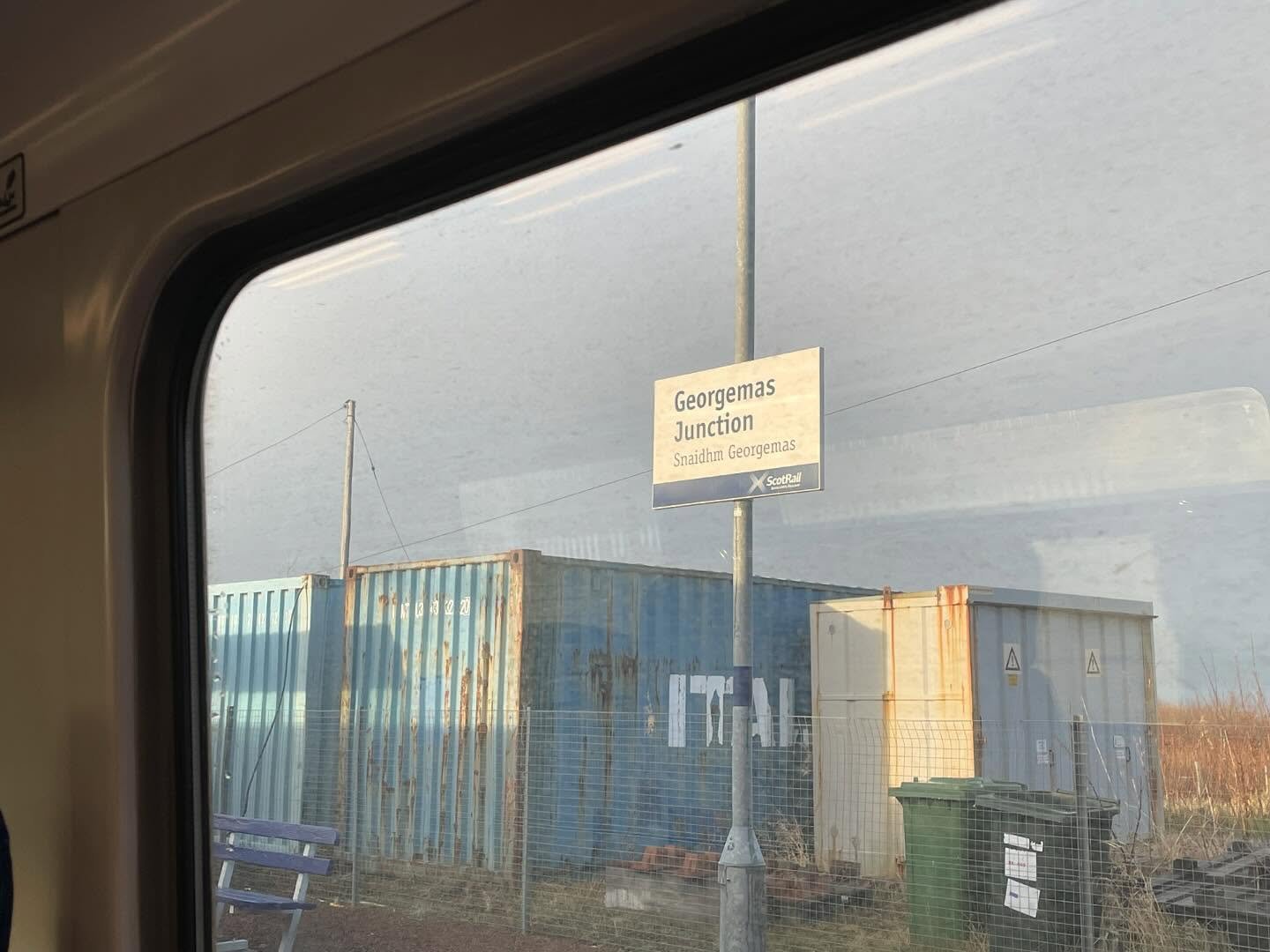 Nothing says Far North railway journey like going through the same scenic  stop twice in the same journey as part of the normal everyday timetable @blessed @postcardscotland