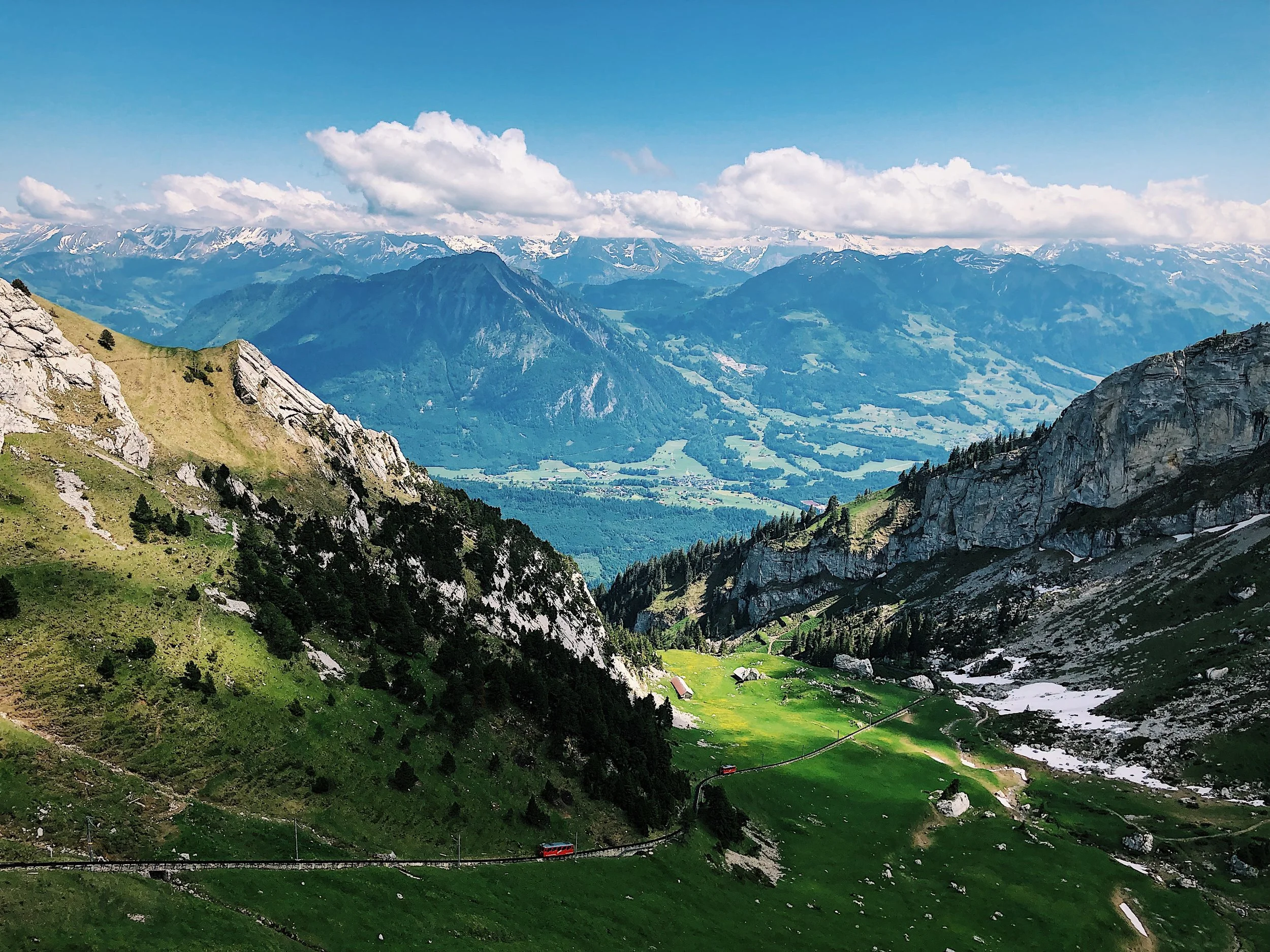 There She Goes: Switzerland, City &amp; Alps