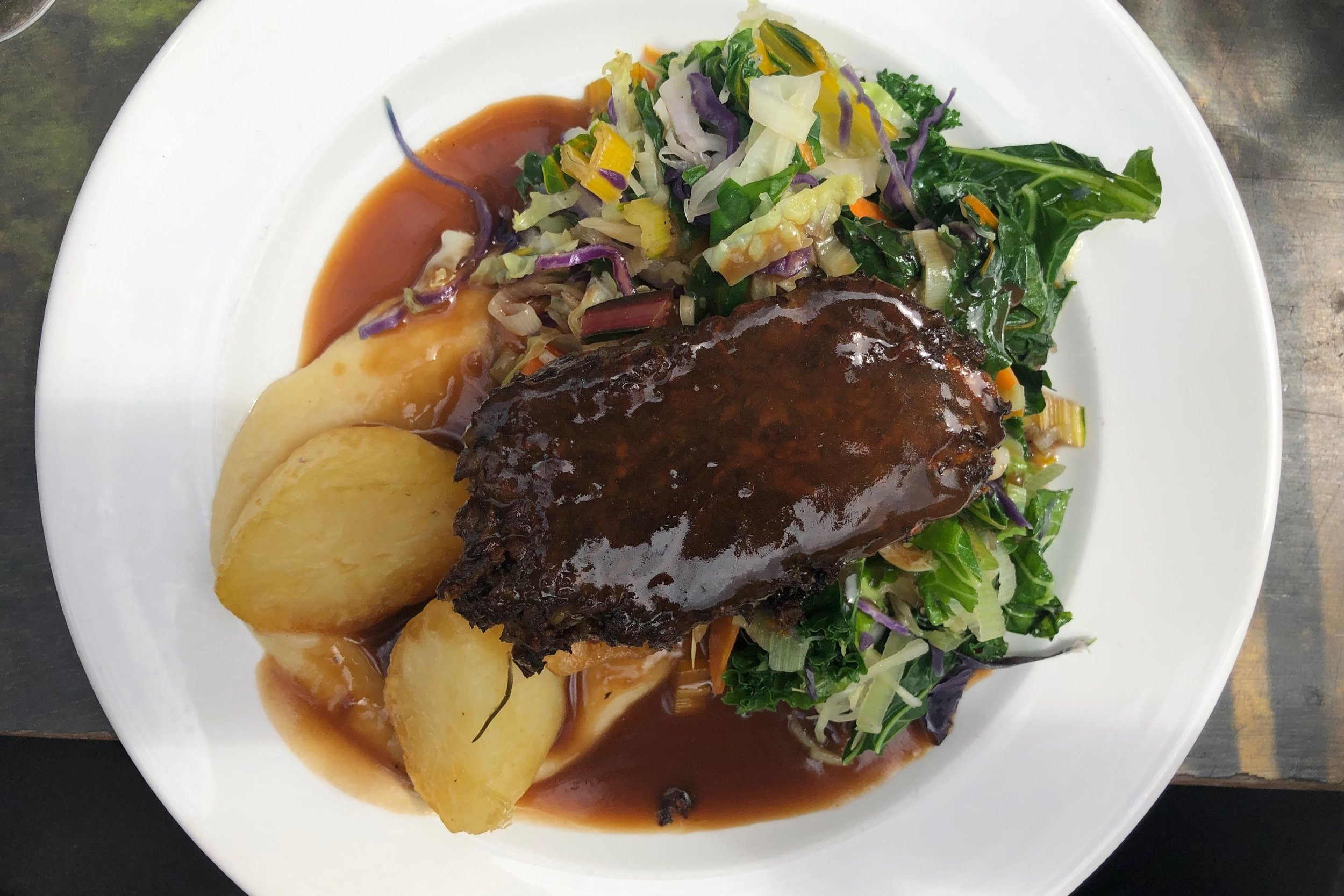My Sunday nut roast at Canteen in Bristol