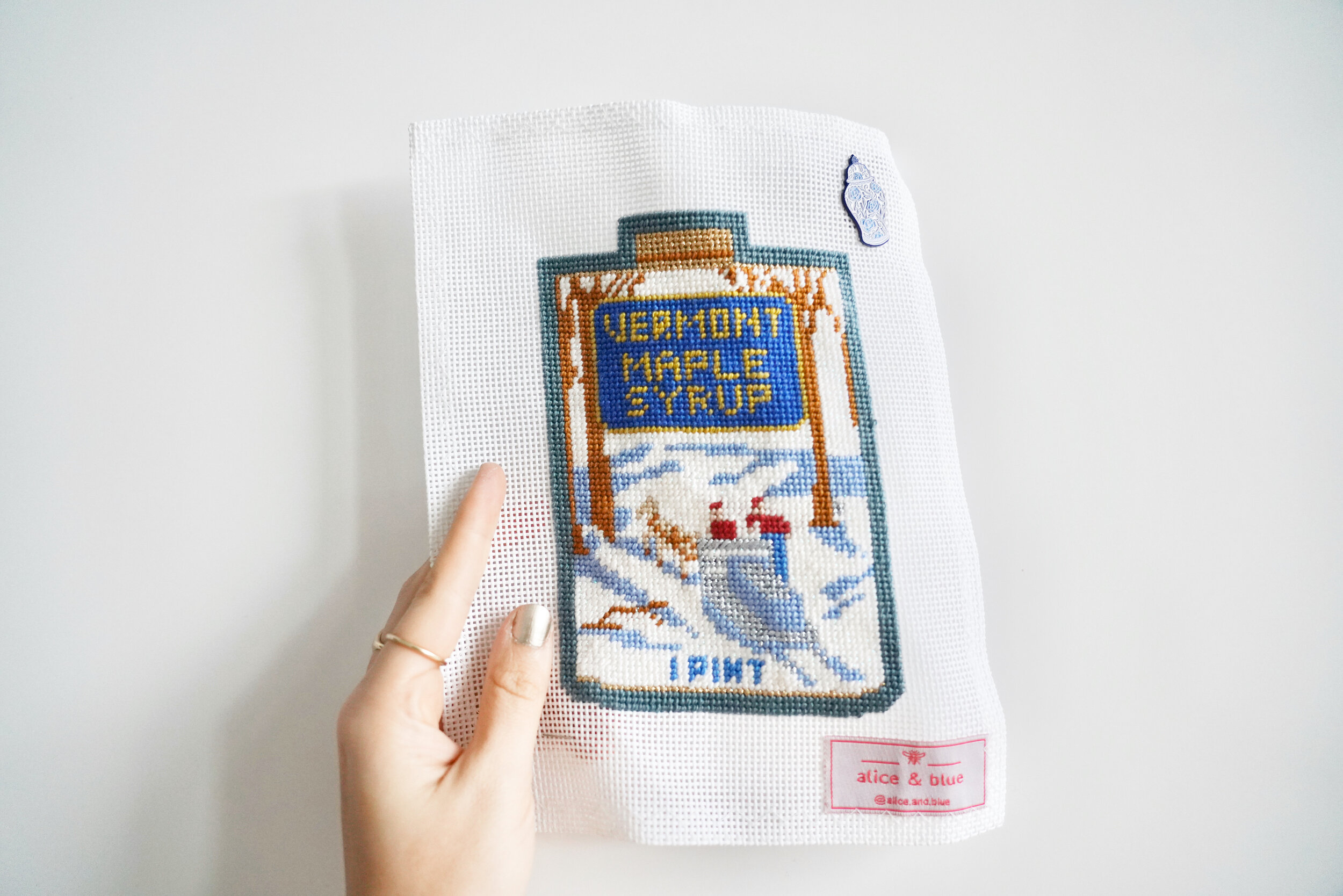 All Stitched Up: Alice &amp; Blue Vermont Maple Syrup