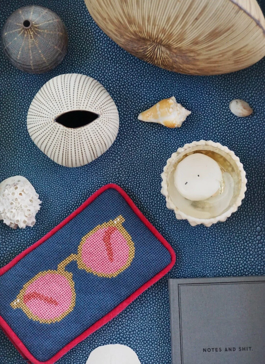 Rosé All Day: Rosé Colored Glasses Sunglass Case