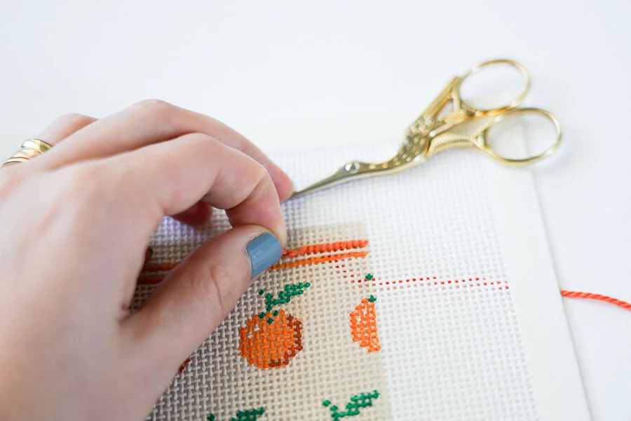 Needlepointing How To Needlepoint: A Brief Lesson for Beginners — Thörn Alexander Style