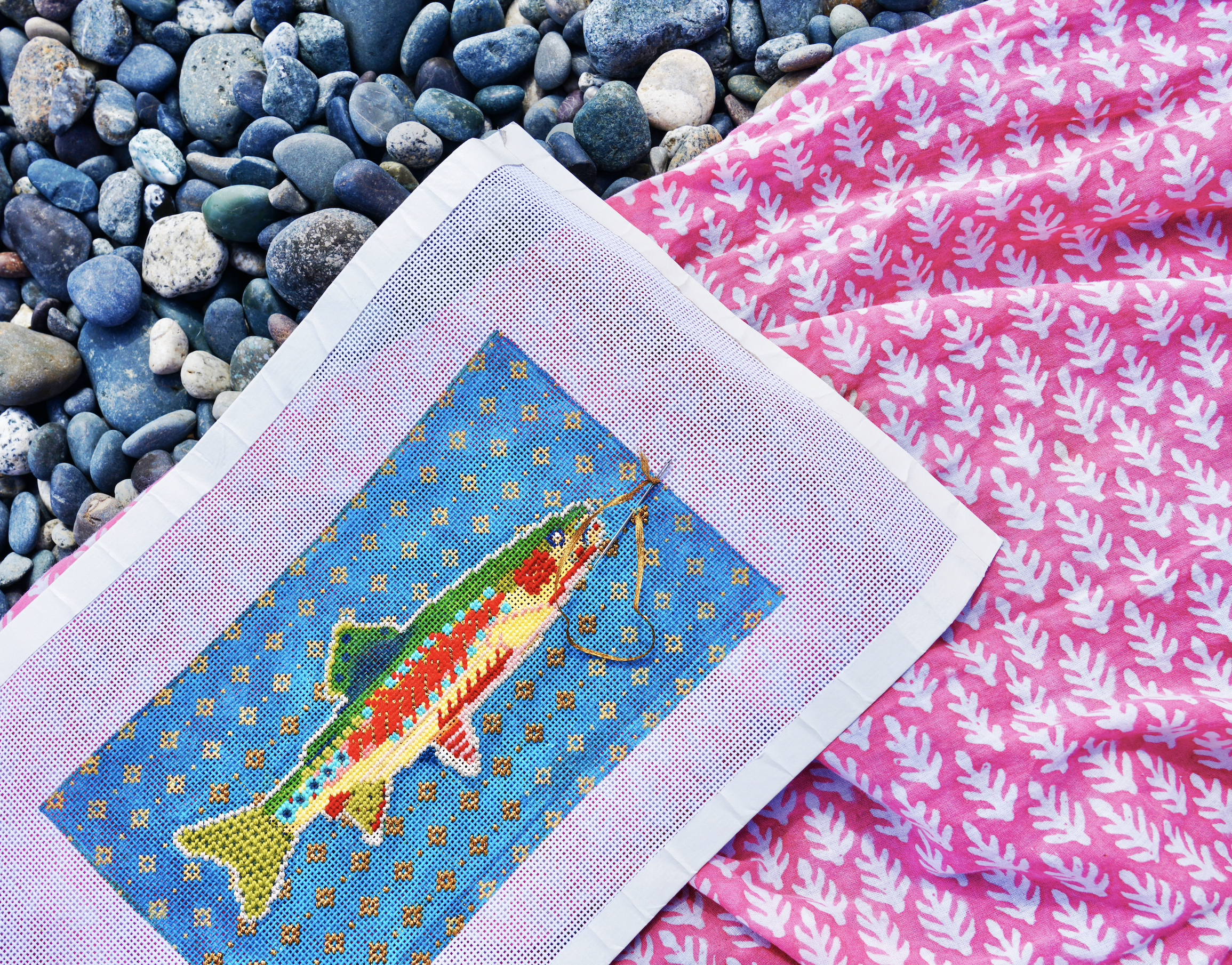 Robbie The Golden Trout on 18 mesh.png
