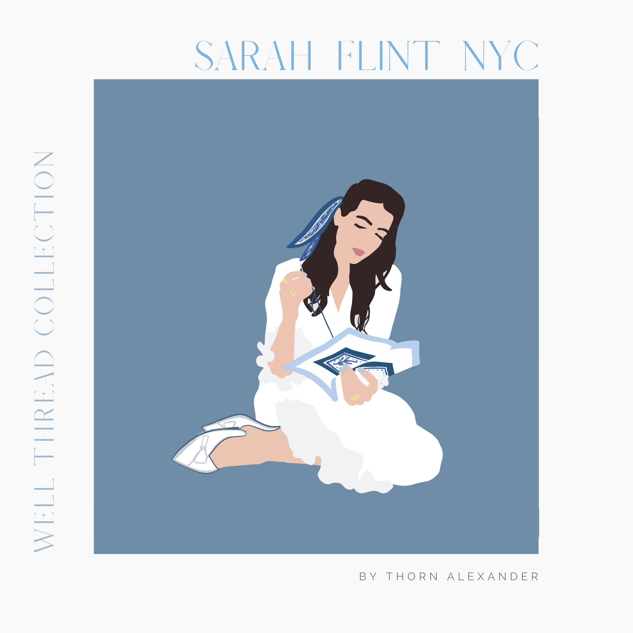 How To Needlepoint x Sarah Flint NYC + Free Pattern!