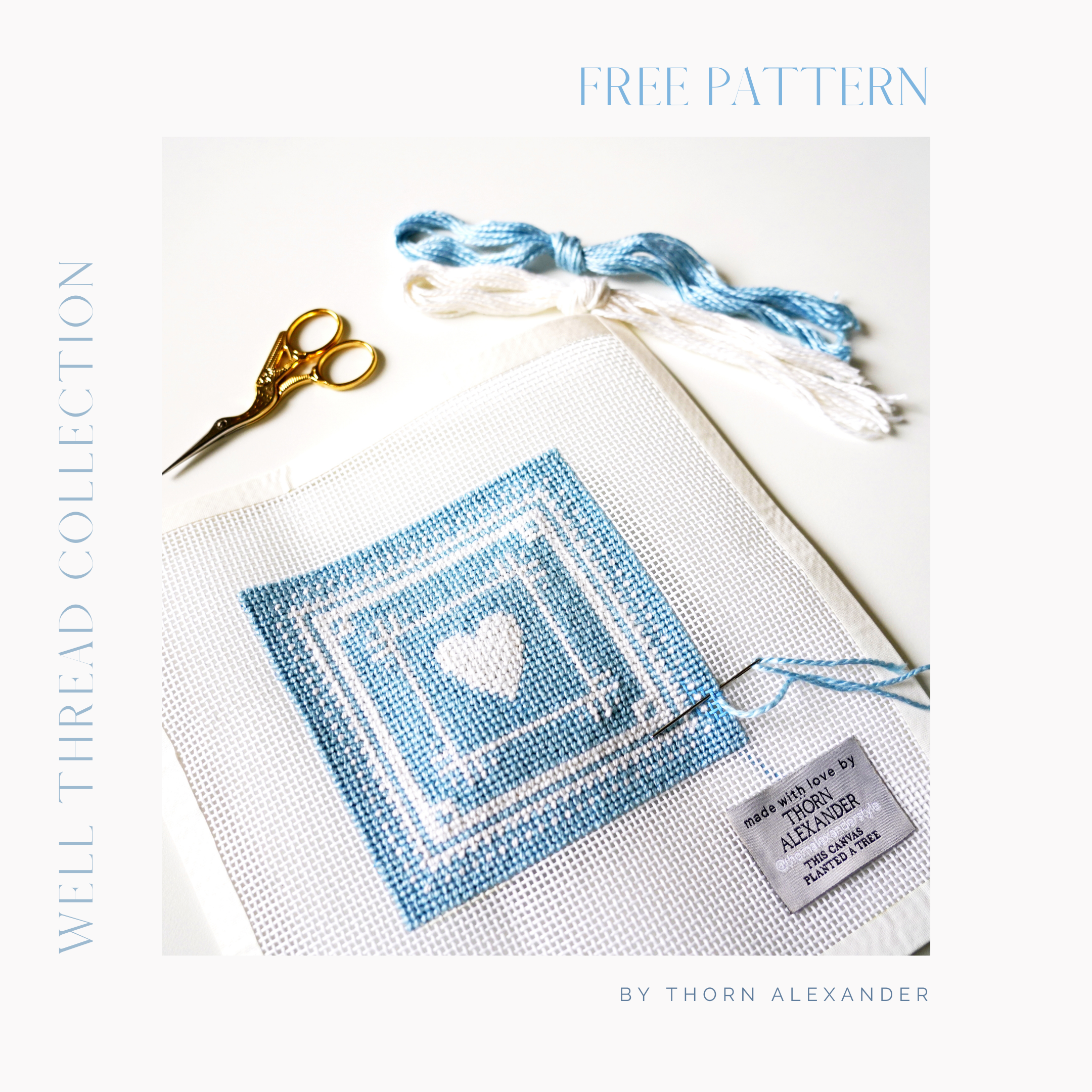 Free Thorn Alexander Counted Needlepoint or Cross-Stitch Patterns