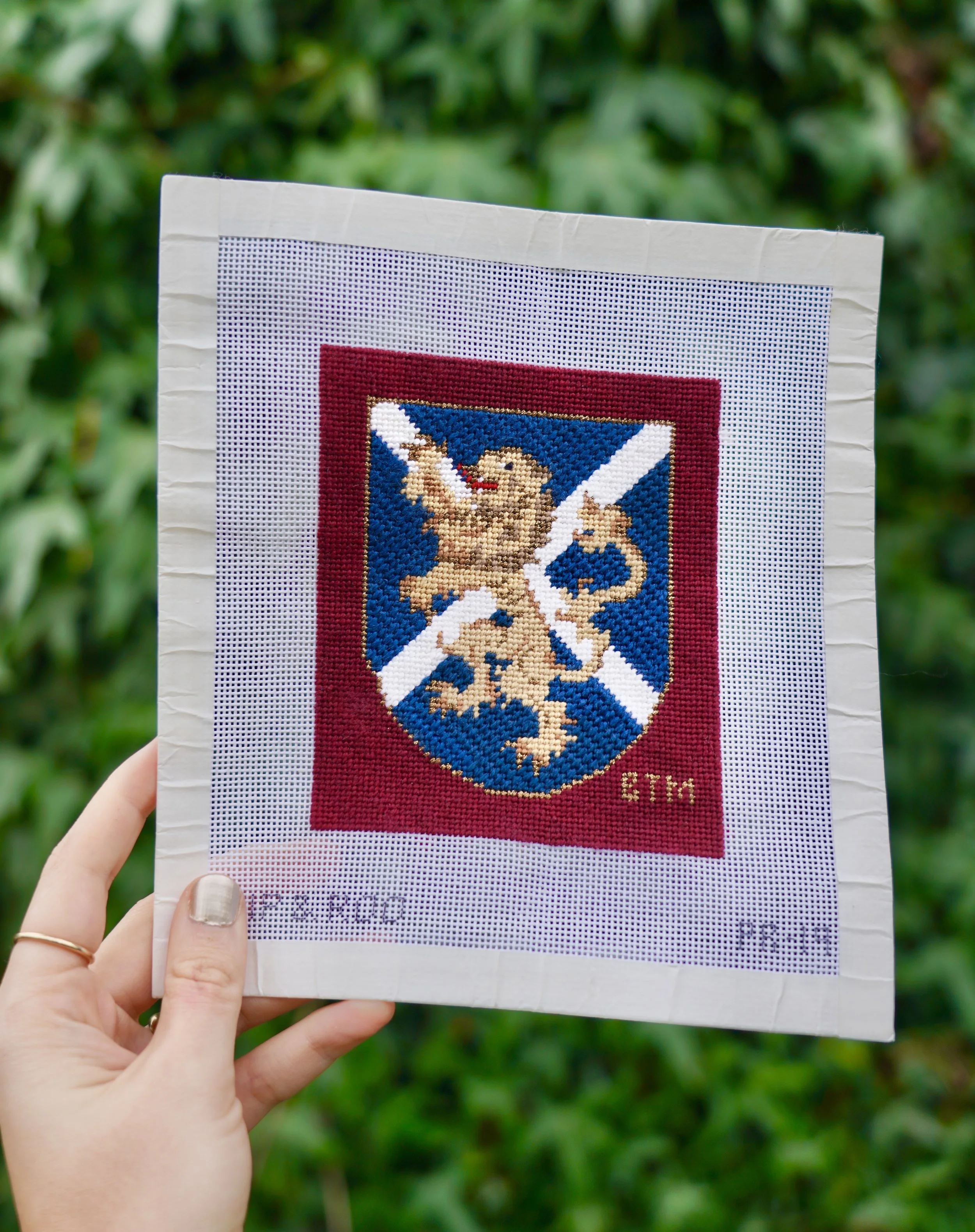 All Stitched Up: Pip and Roo Rampant Lion