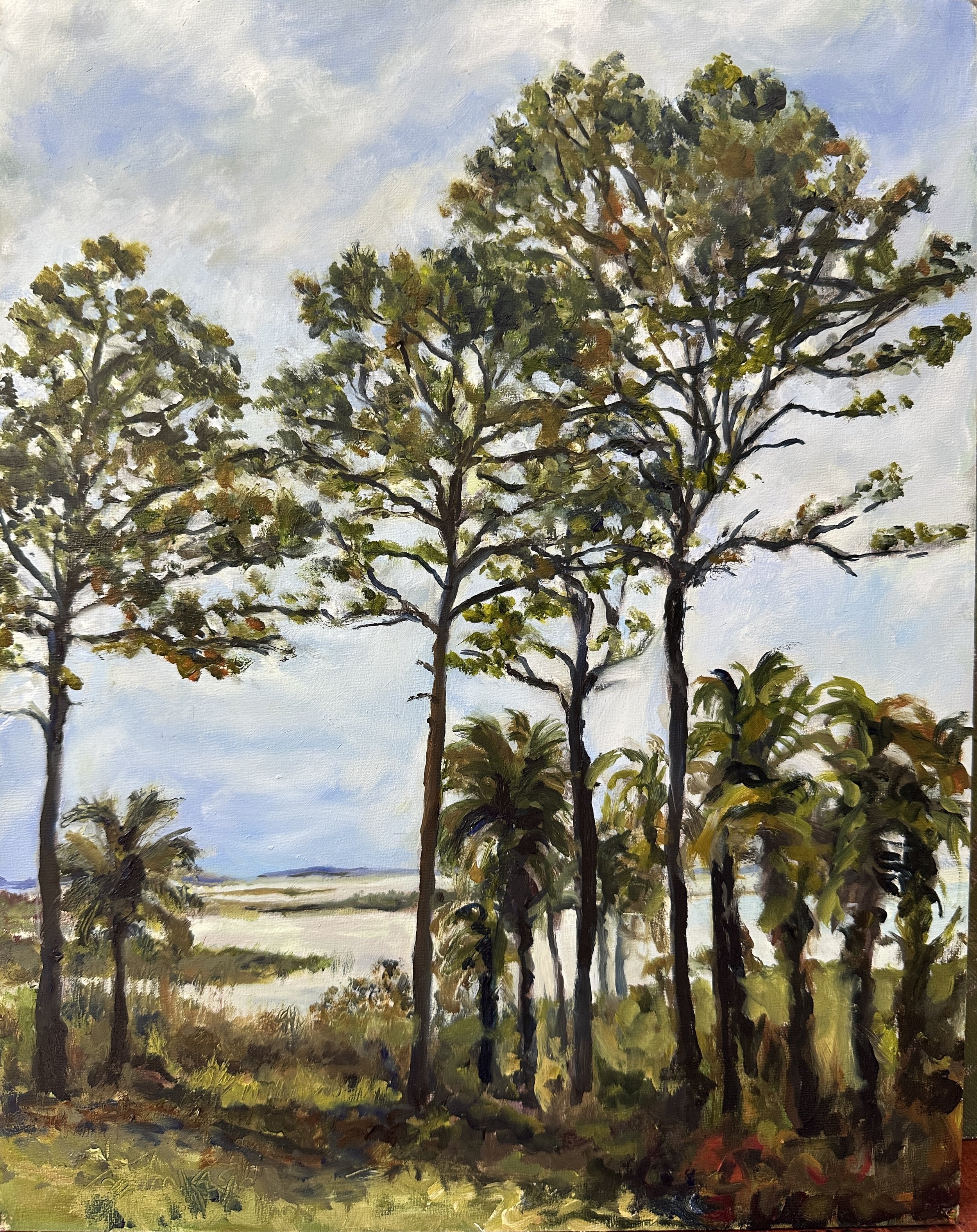 Lookout at Port St Joe
11 x 14 Oil on panel
$275