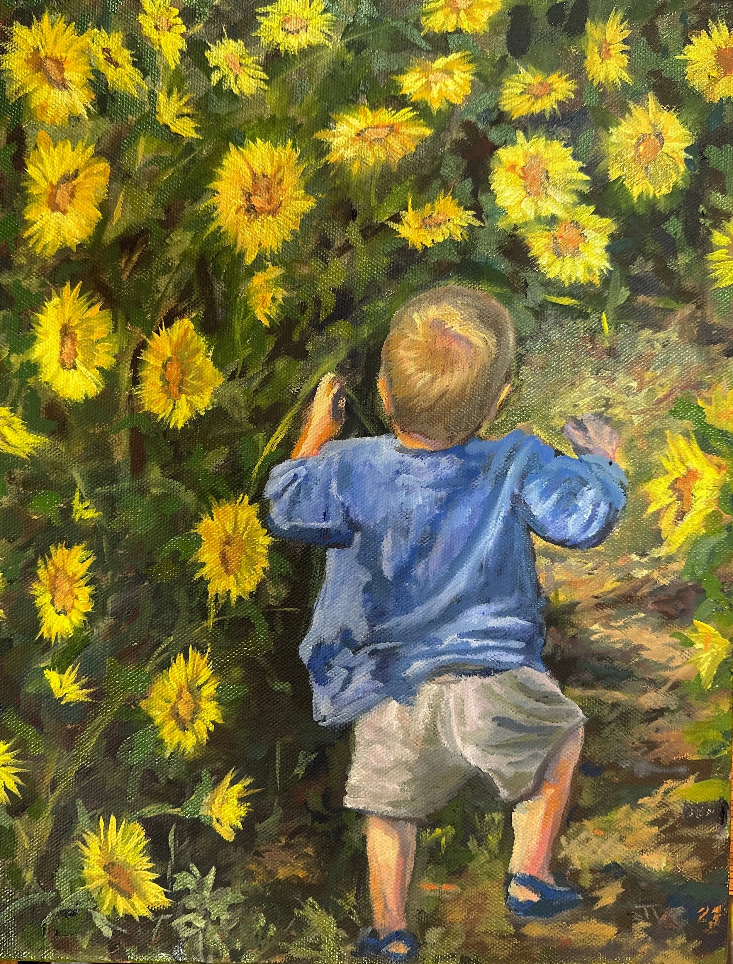 Grand child
11 x 14 oil on canvas
Example : Not for sale