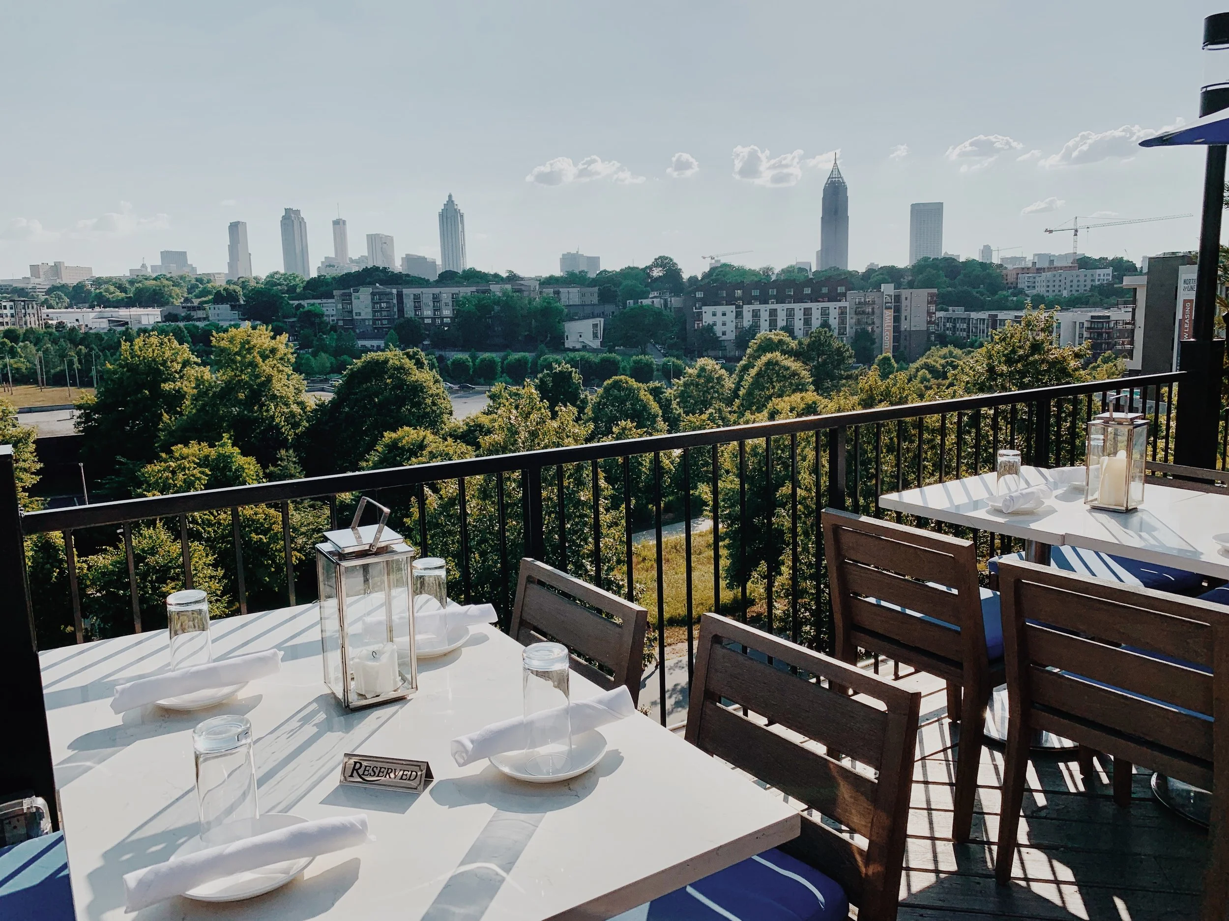 Bomb Drinks and City Views on the Atlanta BeltLine