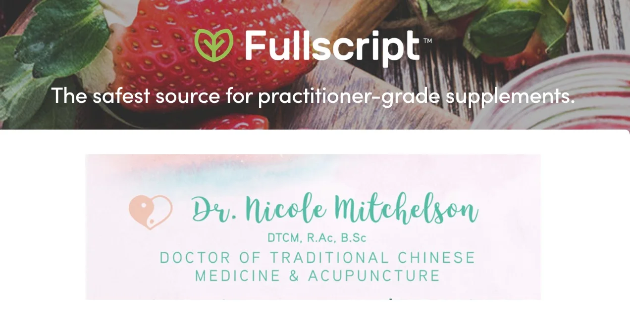 Fullscript - online prescriptions.