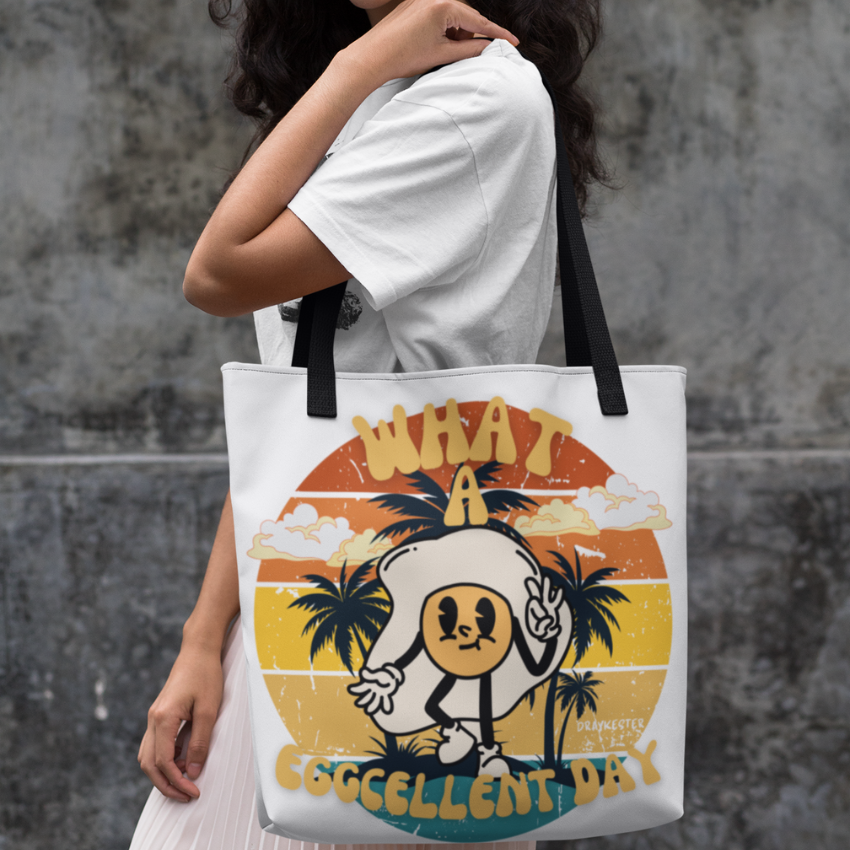 What A Eggcellent Day Tote!
