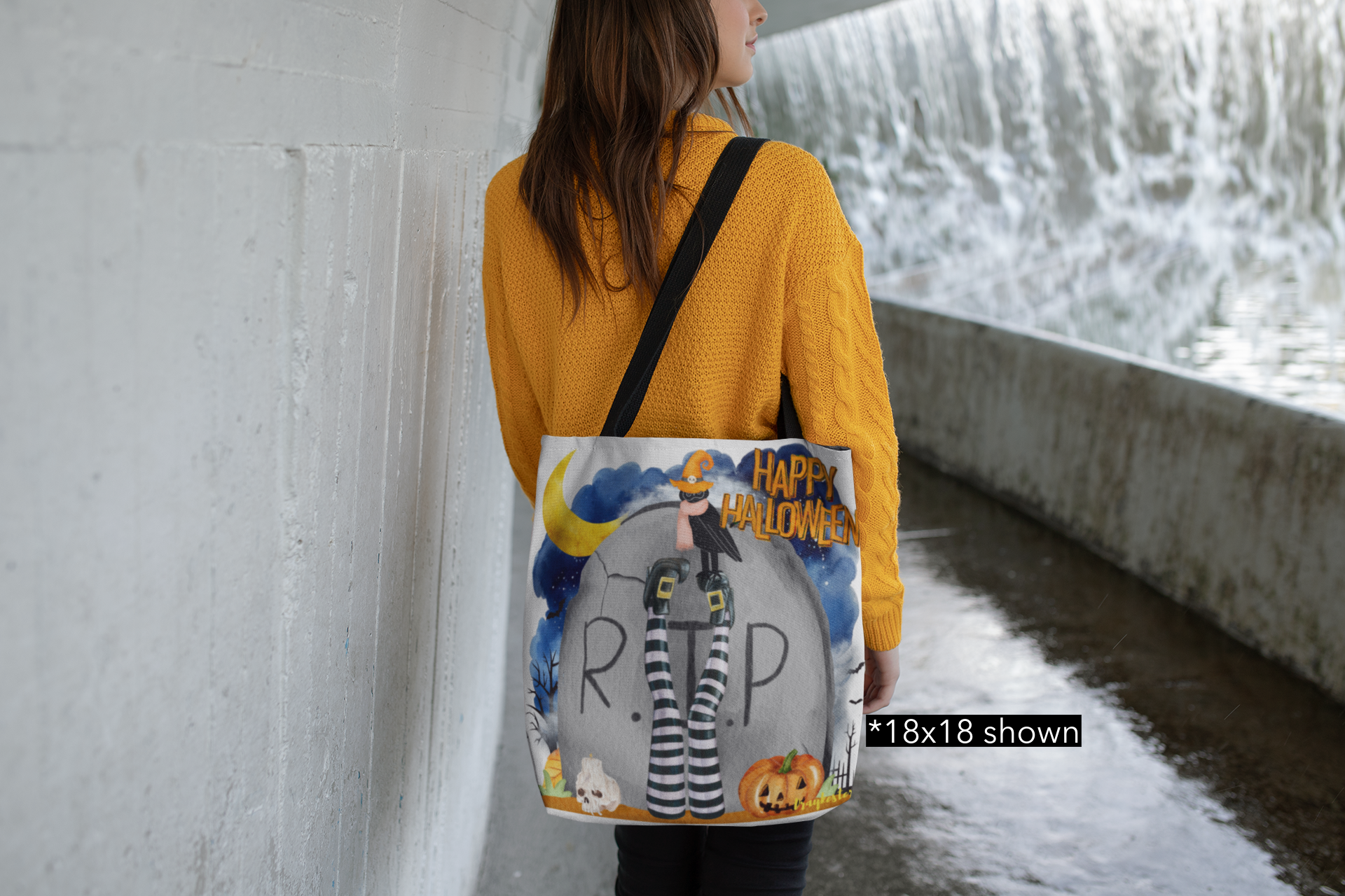 Witchy Grave Tote Bag!