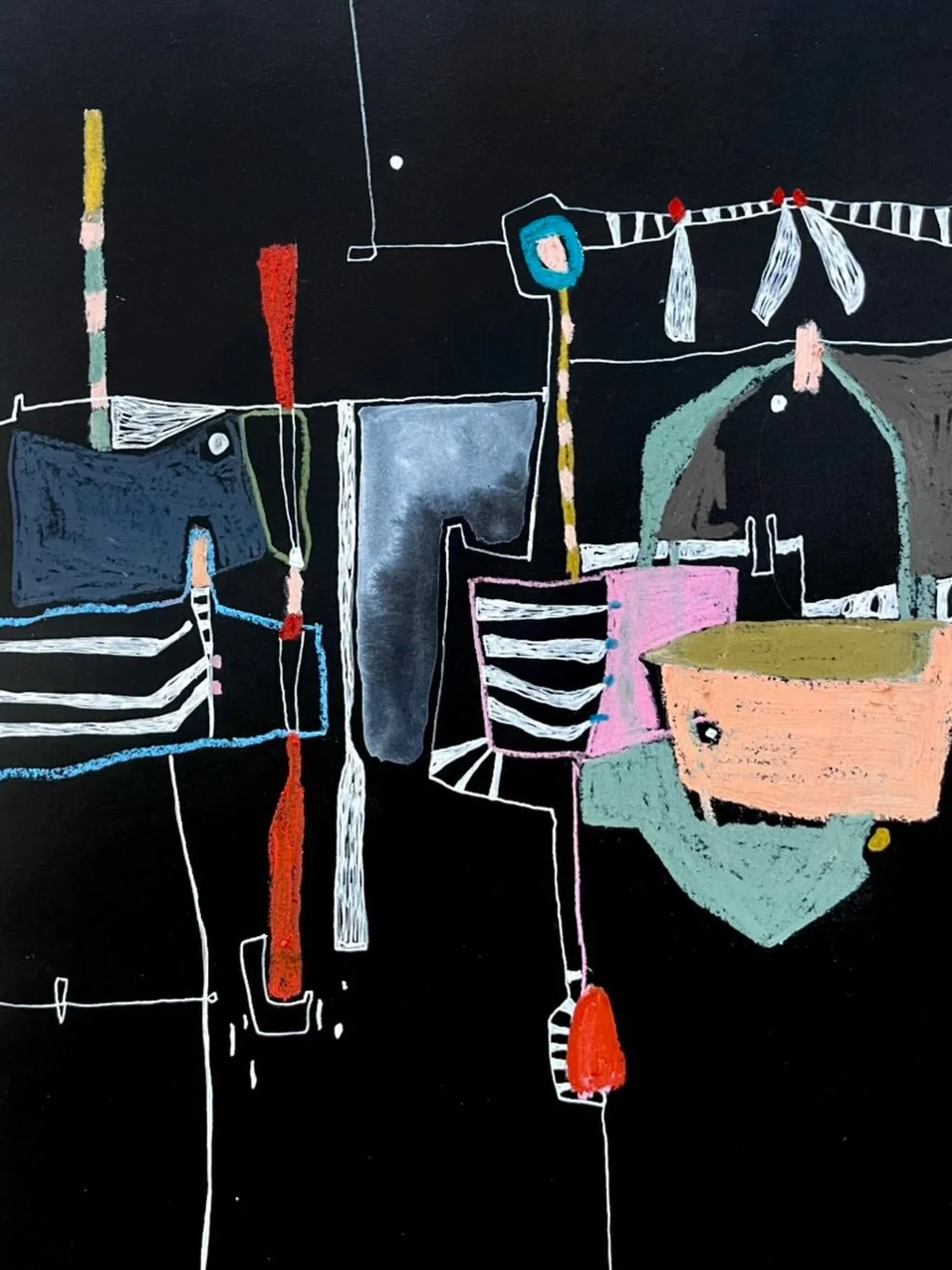 Thank you to everyone who made it along to the exhibition opening @antobarandmulltheatre. Work is now on show there until the 11th of September so if you fancy an island adventure visit @antobarandmulltheatre. I have had a little pause in my revisiti