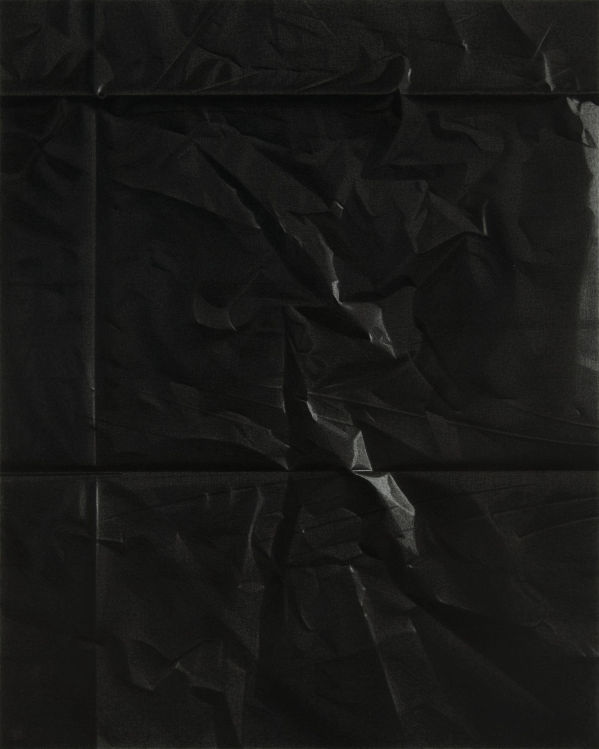  Stormy Passage  12x15”, graphite on paper, 2013   