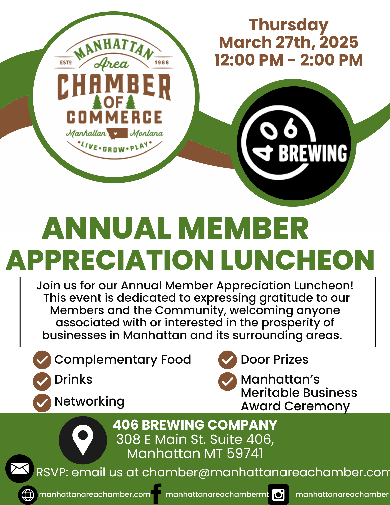 Annual Member Appreciation Luncheon