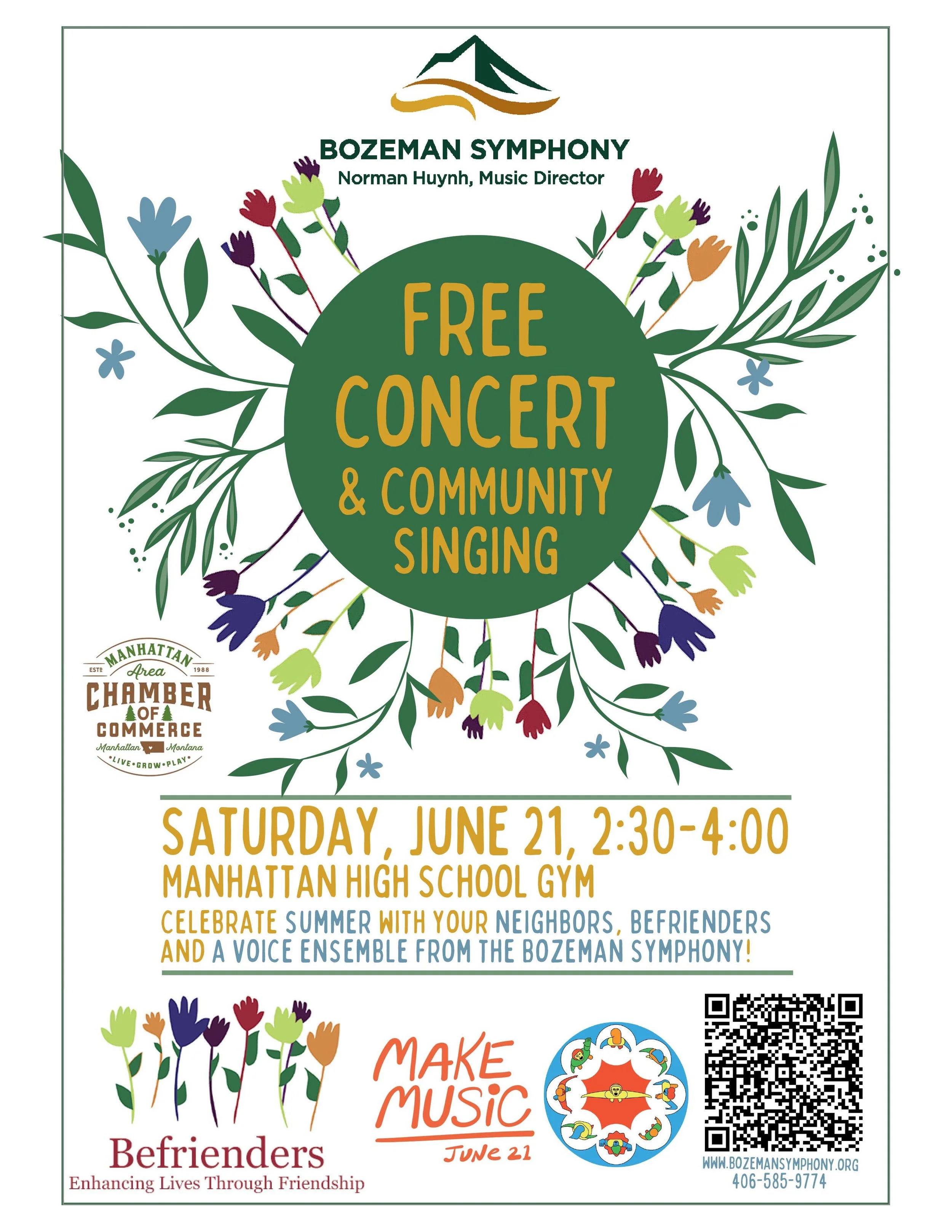 Bozeman Symphony &amp; Befrienders FREE Concert