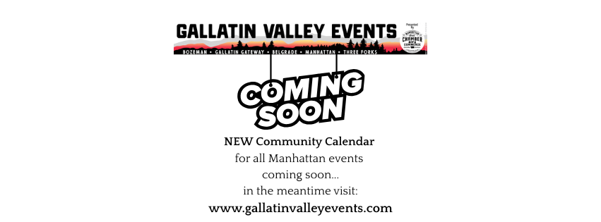 NEW Community Calendar coming soon