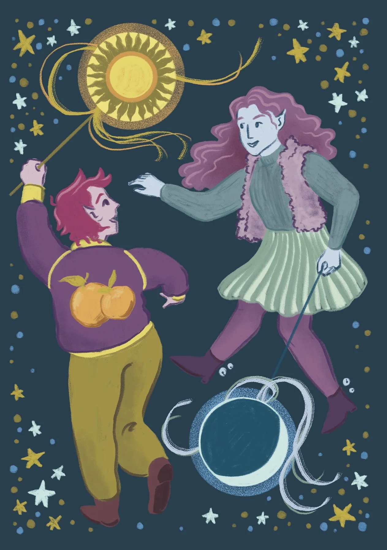 Winter Solstice Holiday Card