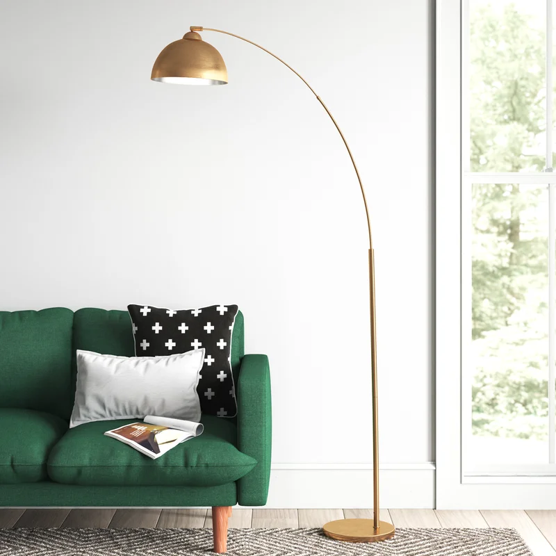20 Mid Century Modern Floor Lamps That, Mid Century Brass Arc Floor Lamp