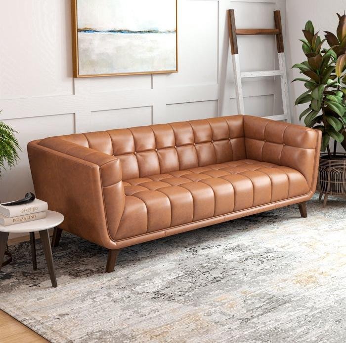Top 15 Ranked Brown Leather Couches in 2023 — Home & Jet — home, travel