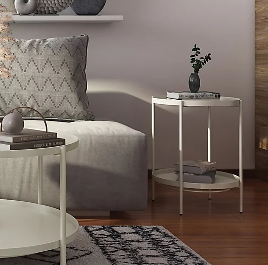 Mid Century Modern Side Tables In 2022, Cream Side Tables For Bedroom
