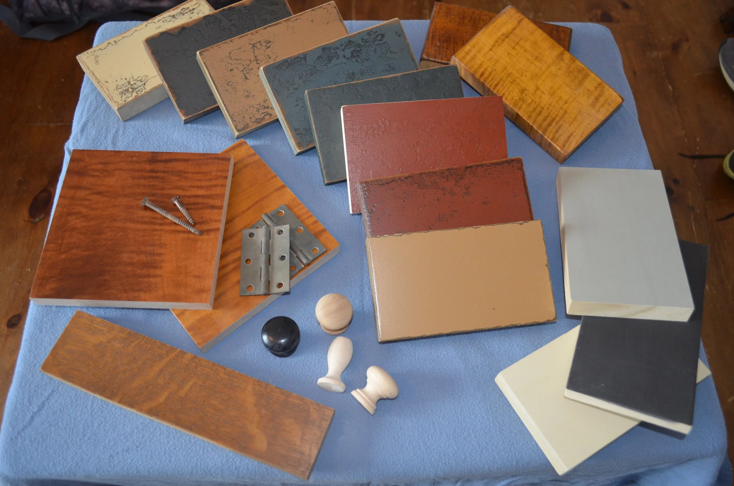 Handcrafted cabinetry custom finish